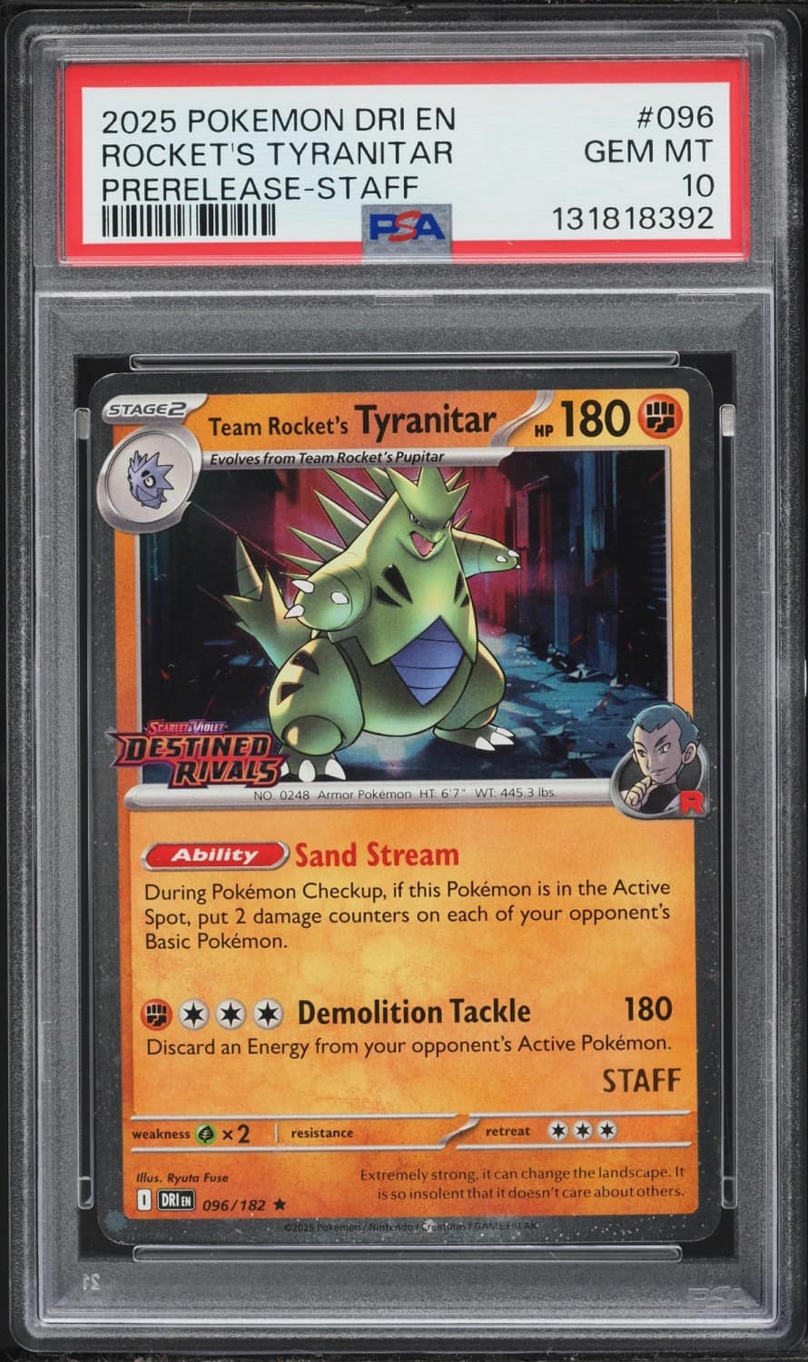 Rocket'S Tyranitar