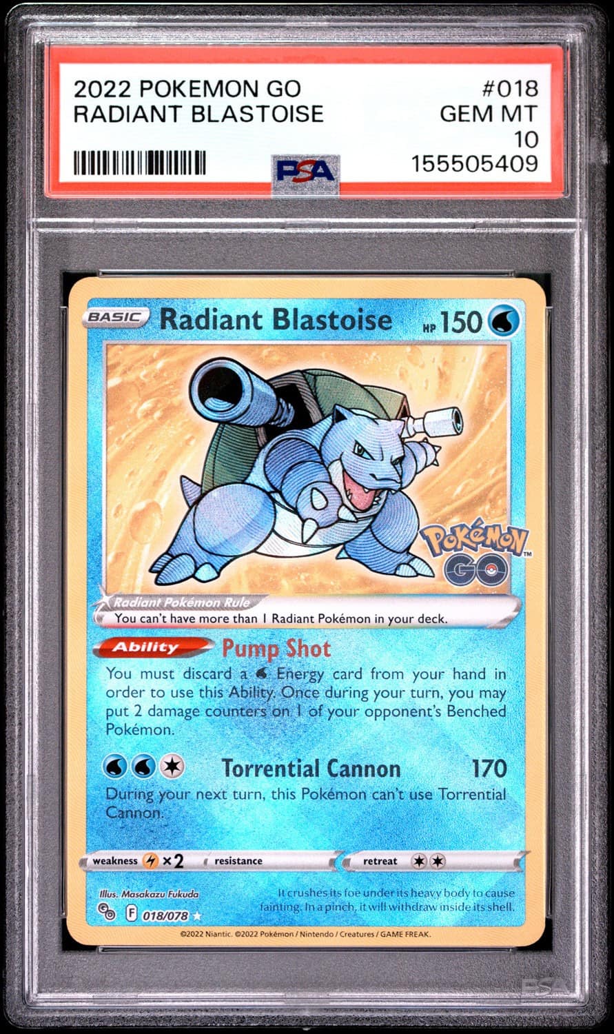 Radiant Blastoise