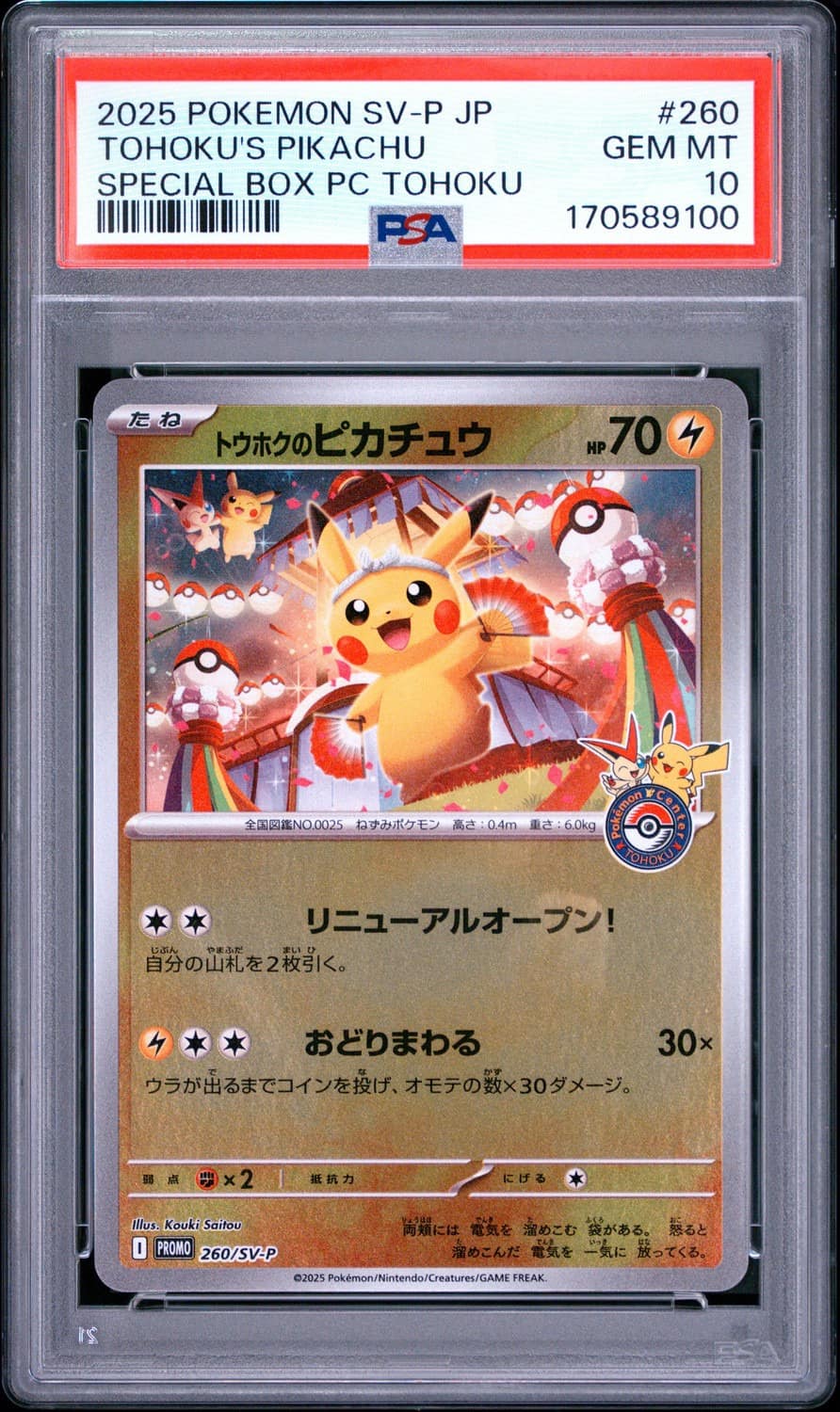 Tohoku'S Pikachu