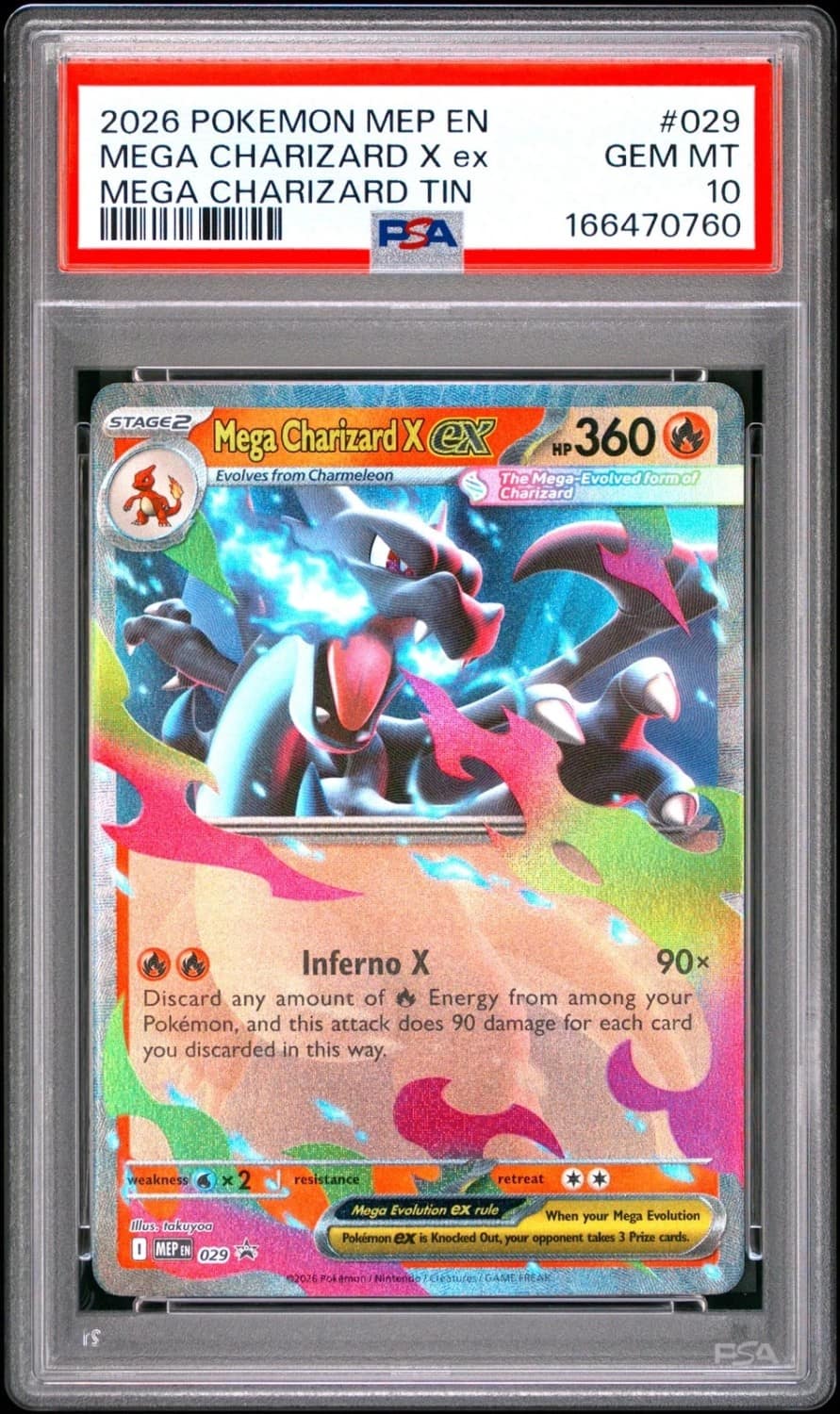 Mega Charizard X Ex