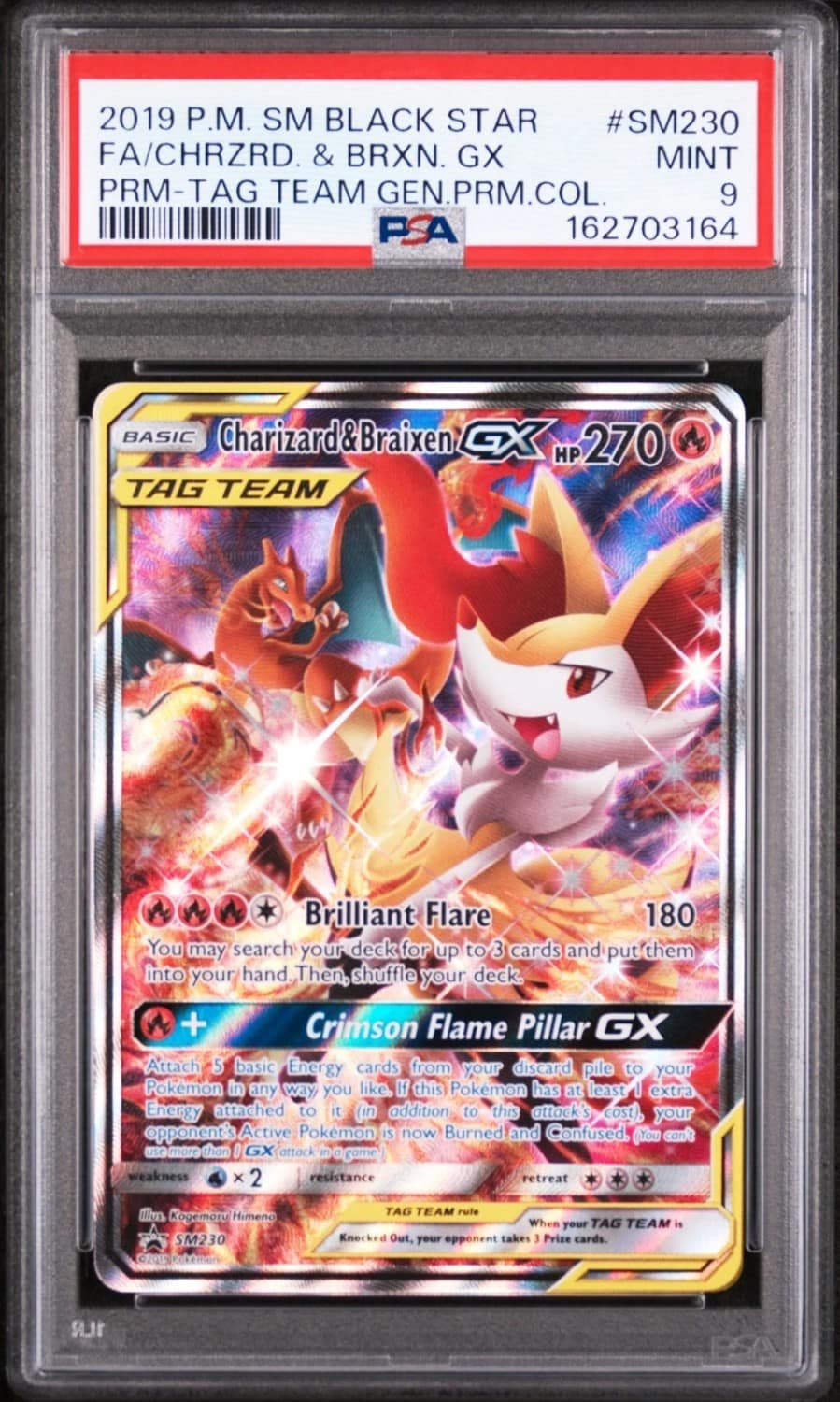 Charizard & Braixen Gx