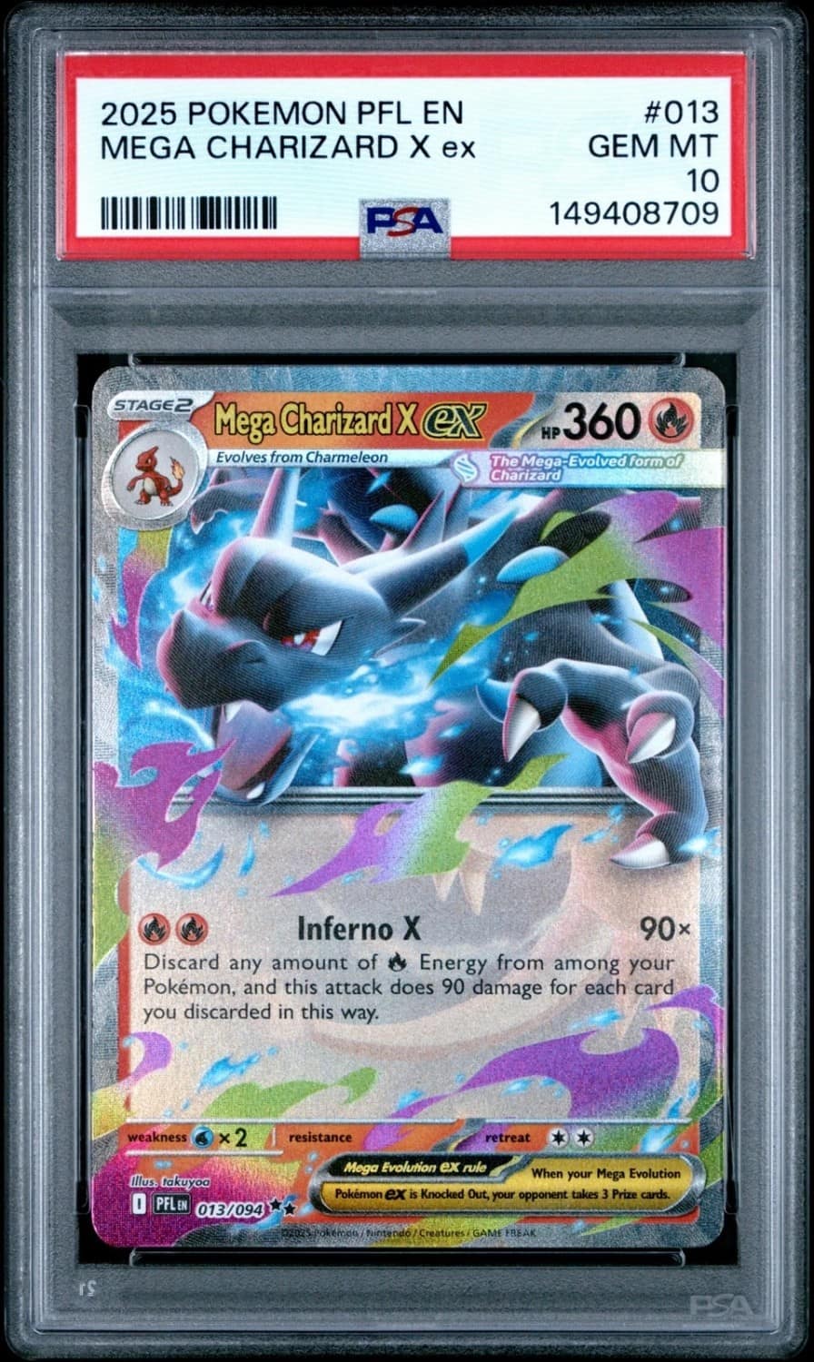 Mega Charizard X Ex