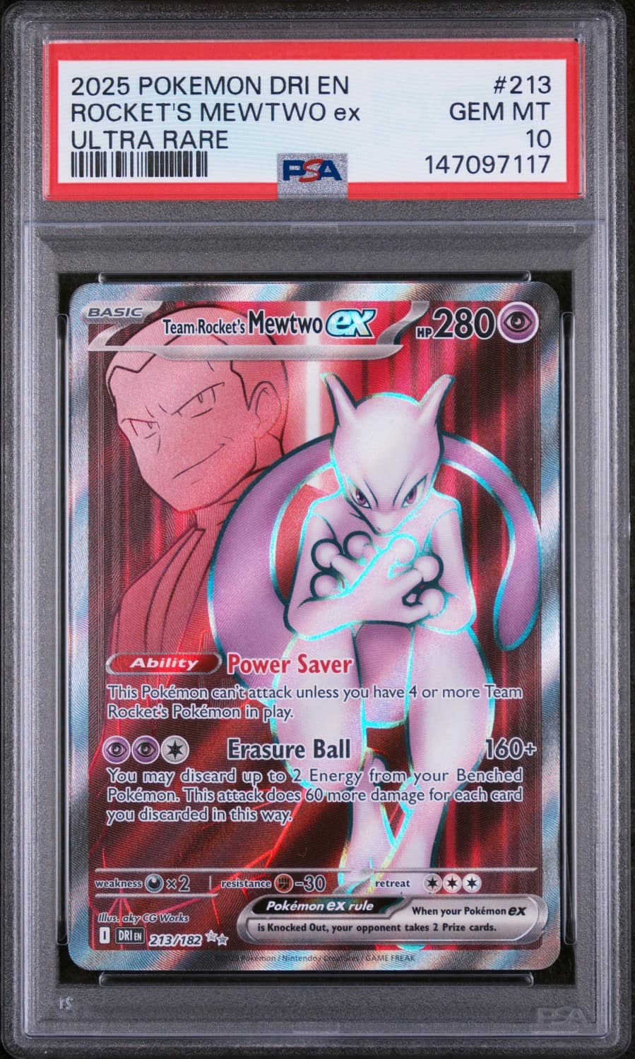 Rocket'S Mewtwo Ex