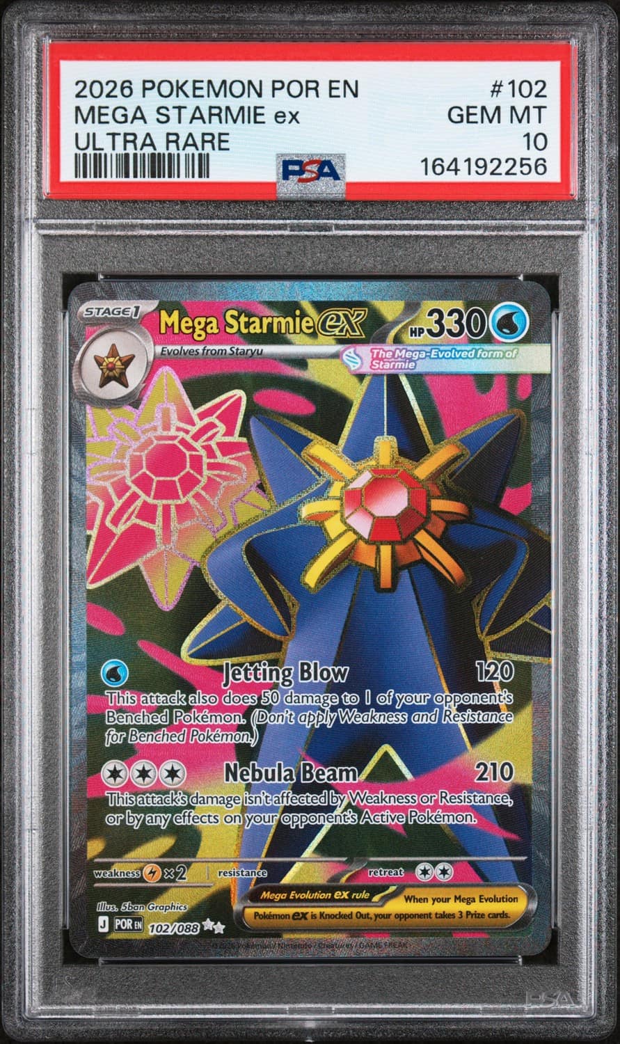 Mega Starmie Ex