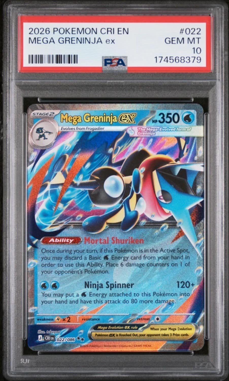 Mega Greninja Ex
