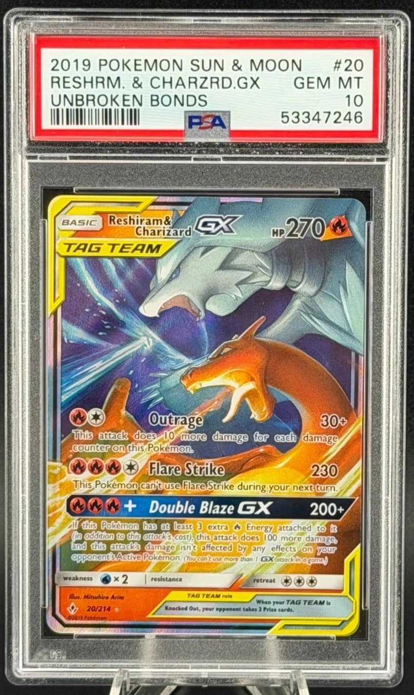 Reshiram & Charizard Gx