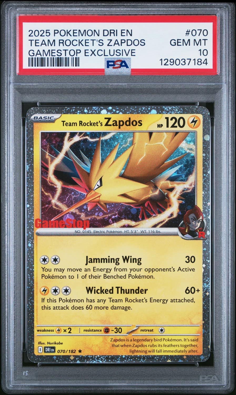 Team Rocket'S Zapdos