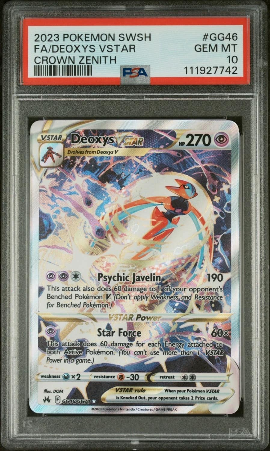 Deoxys Vstar
