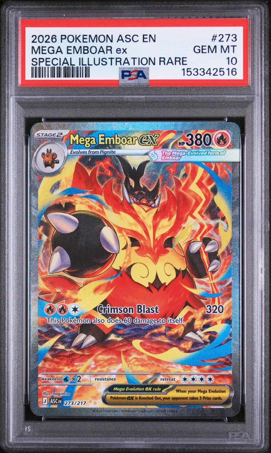 Mega Emboar Ex