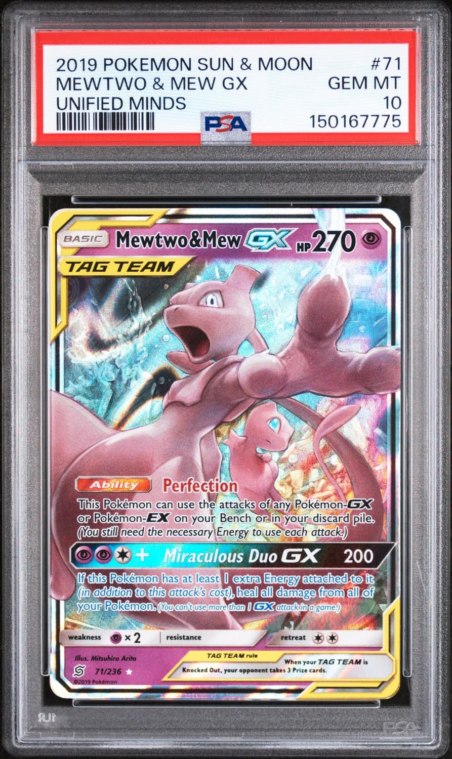 Mewtwo & Mew Gx