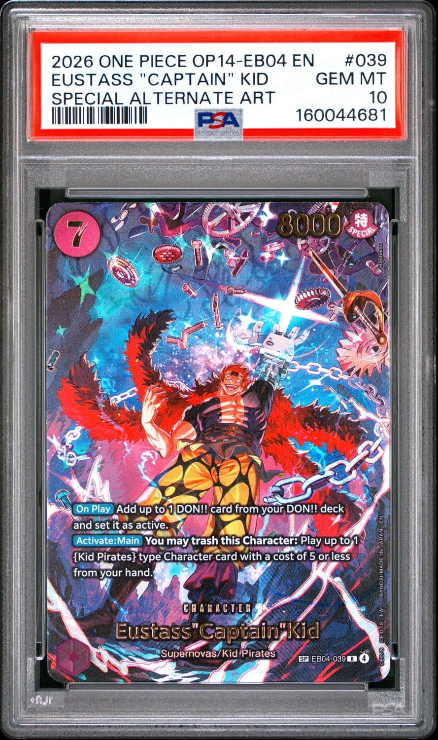 Eustass "captain" Kid