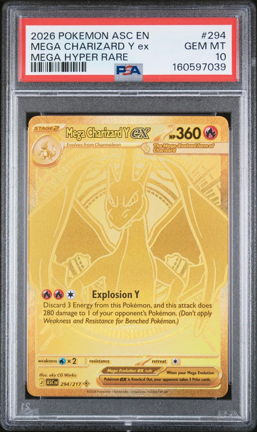 Mega Charizard Y Ex