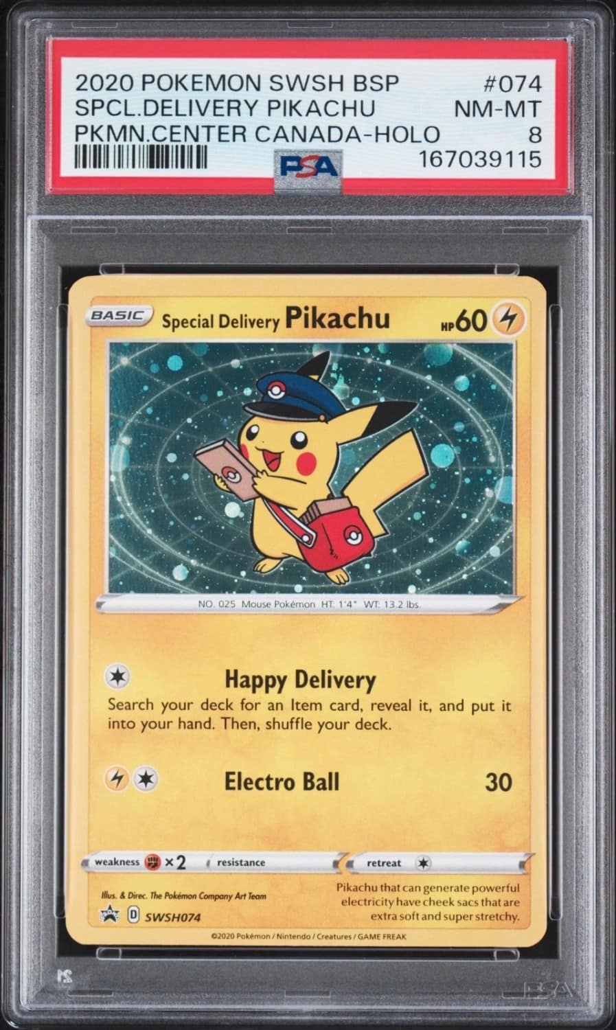Special Delivery Pikachu