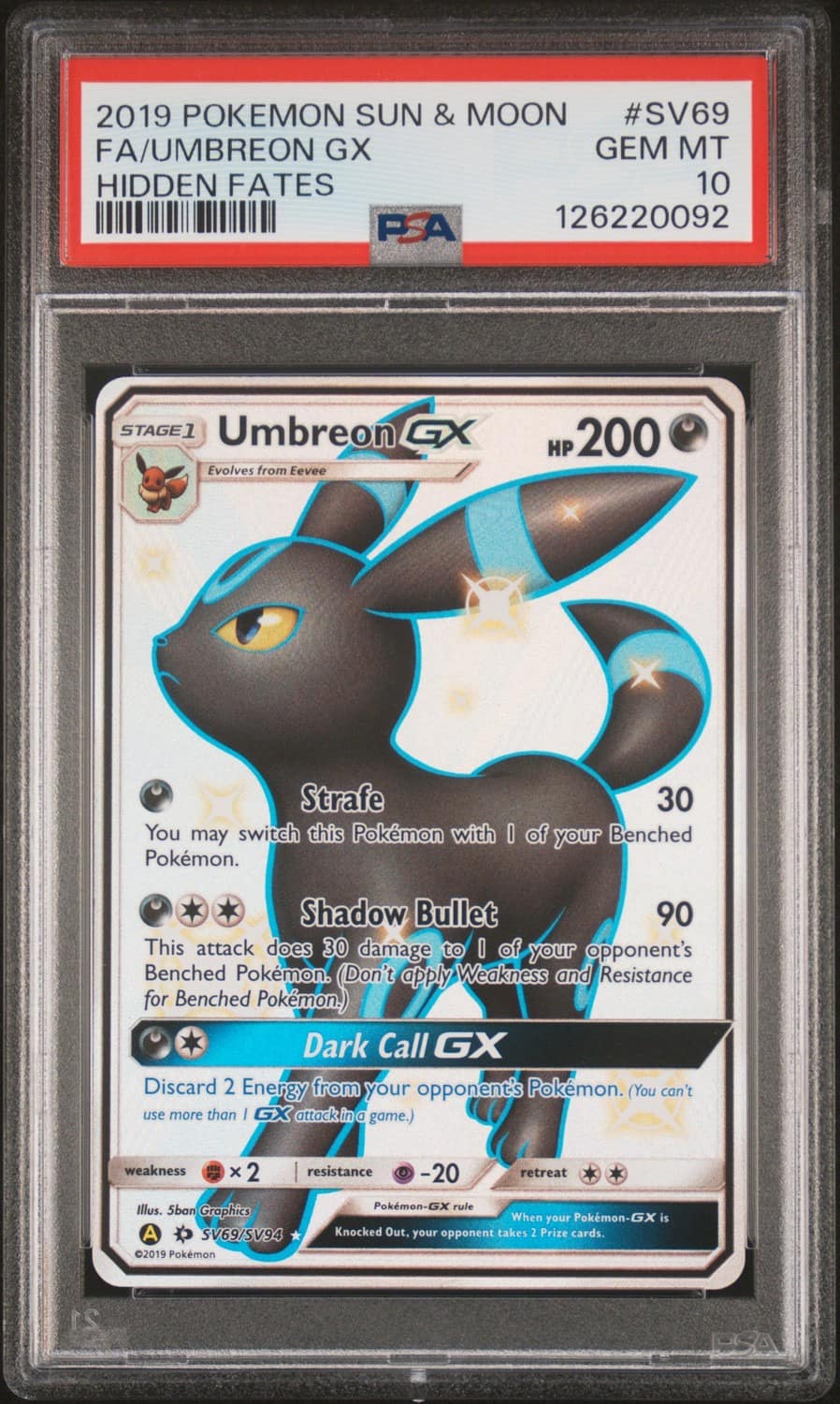 Umbreon Gx