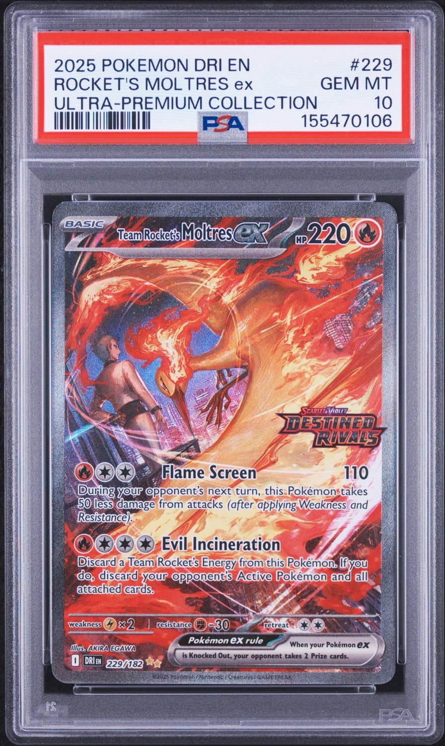 Rocket'S Moltres Ex