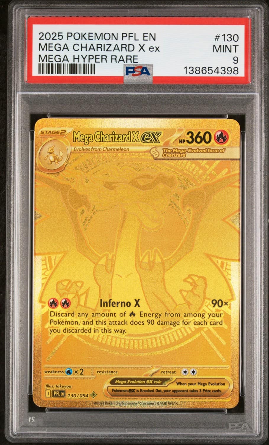 Mega Charizard X Ex