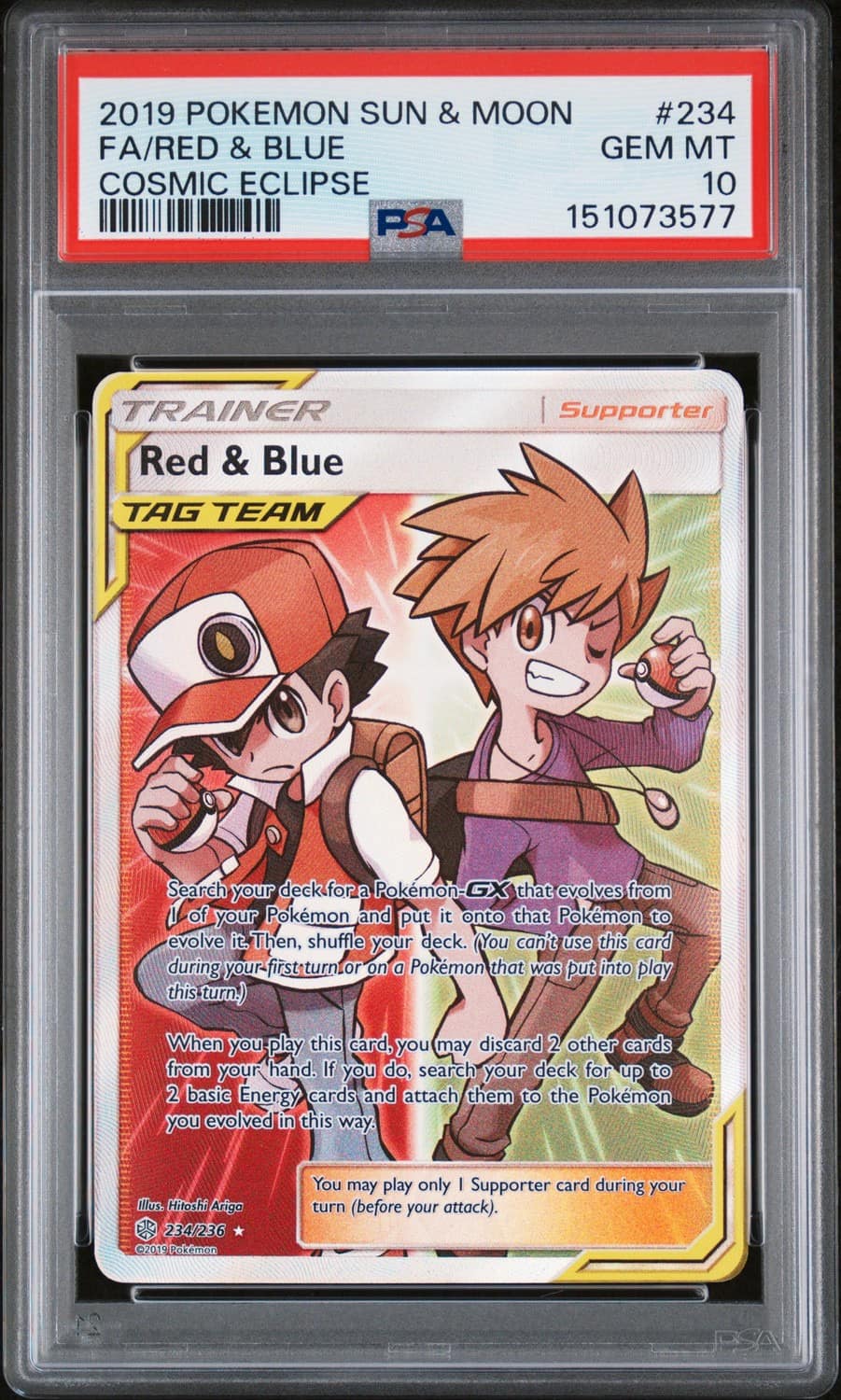 Red & Blue
