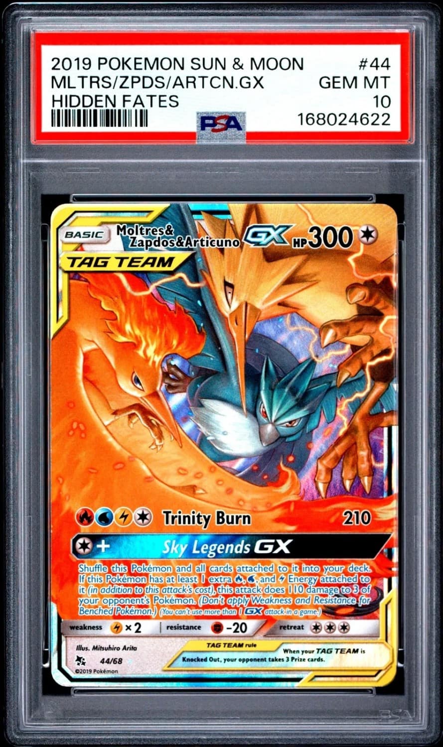 Moltres & Zapdos & Articuno Gx