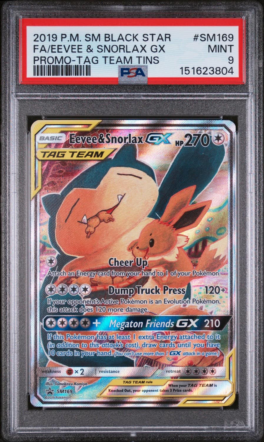 Eevee & Snorlax Gx