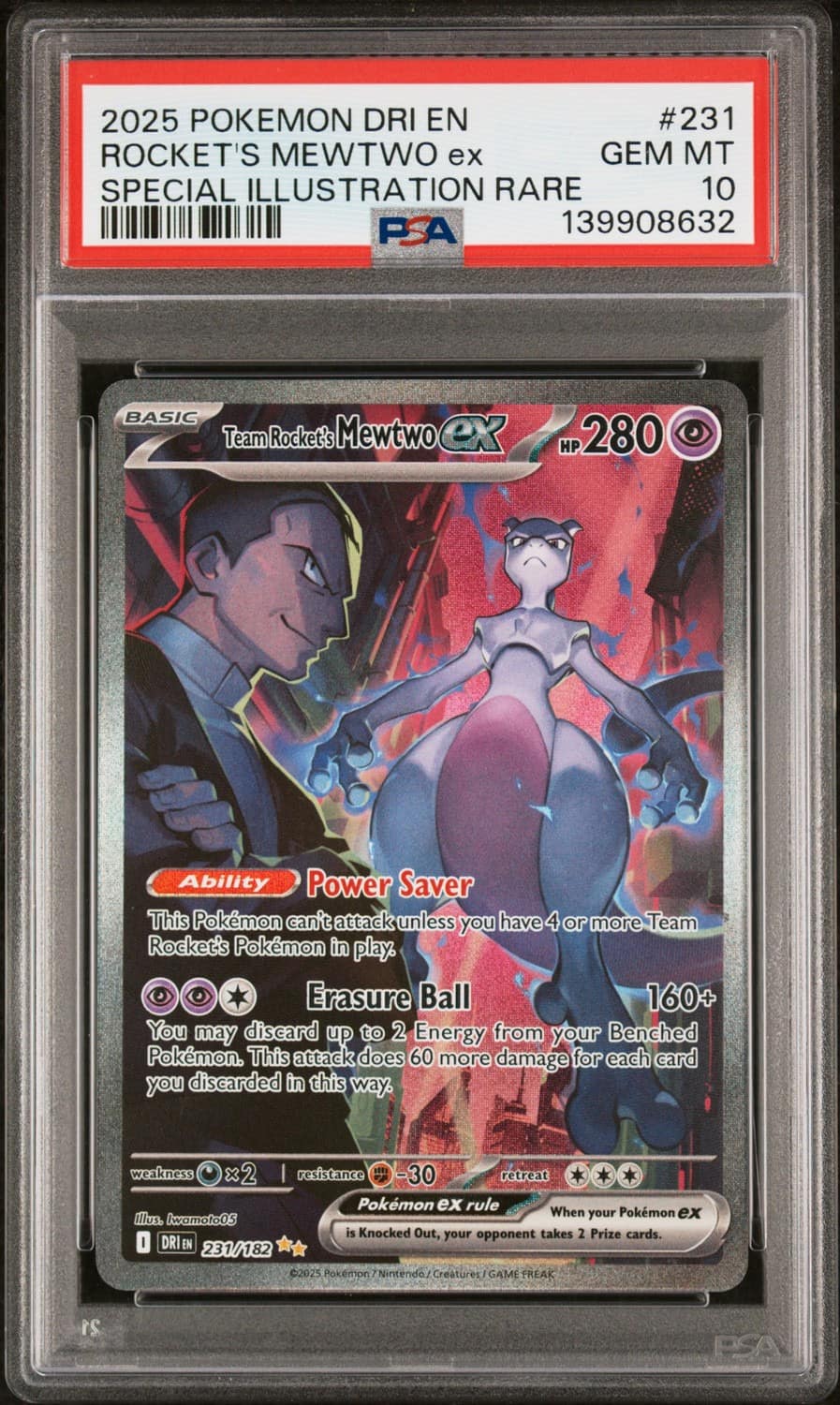 Rocket'S Mewtwo Ex