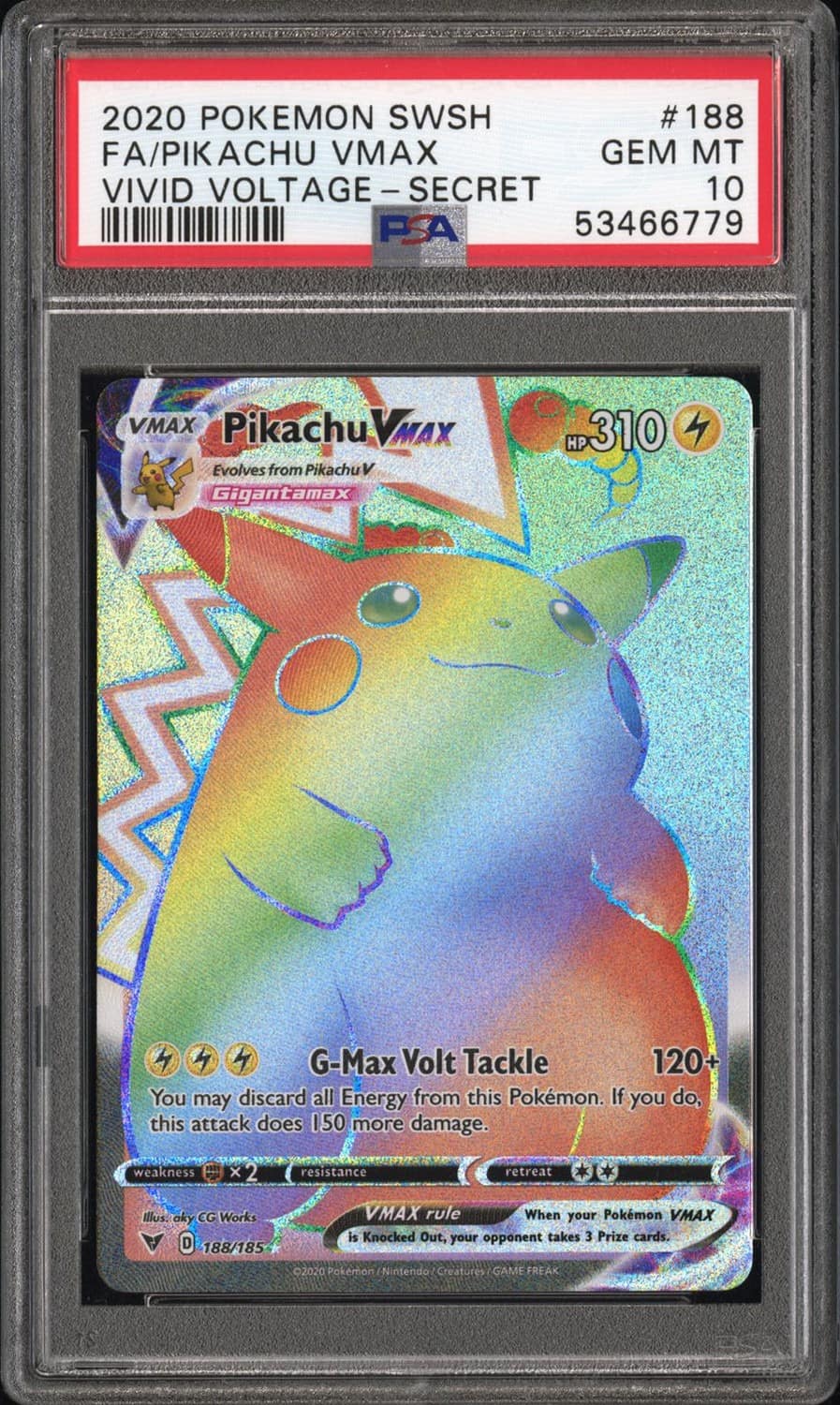 Pikachu Vmax