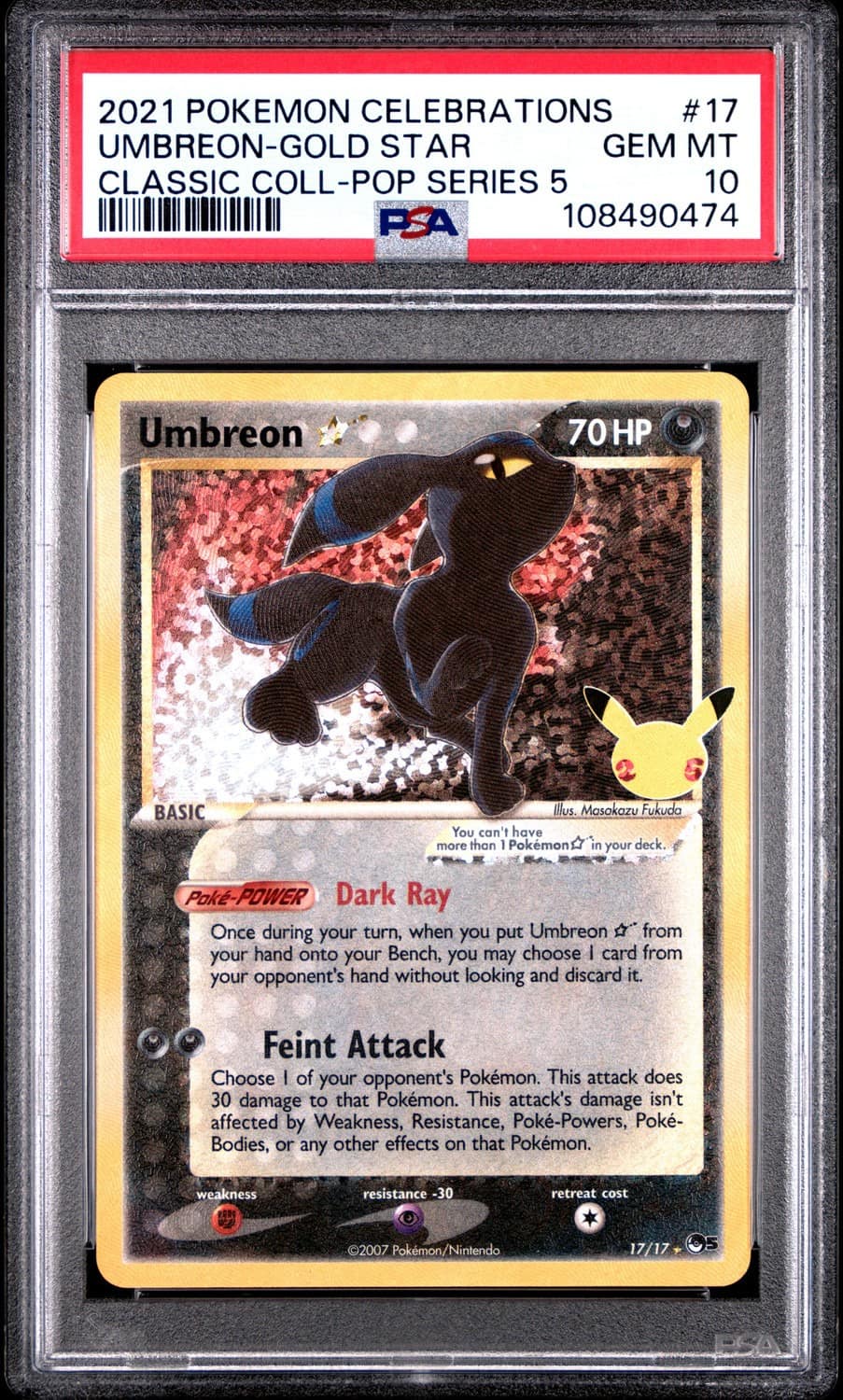 Umbreon-Gold Star