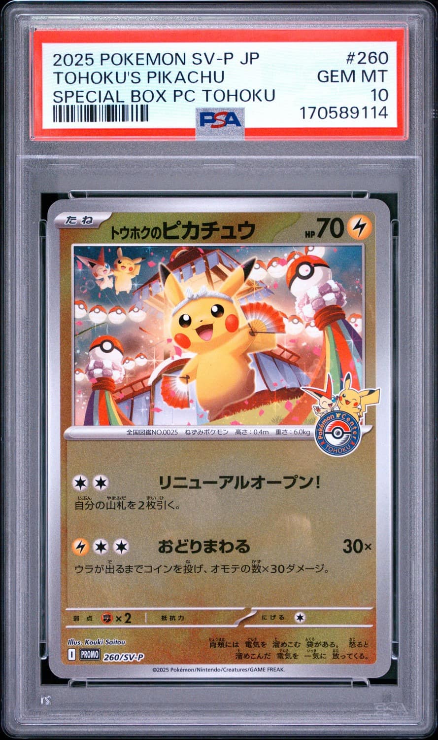 Tohoku'S Pikachu