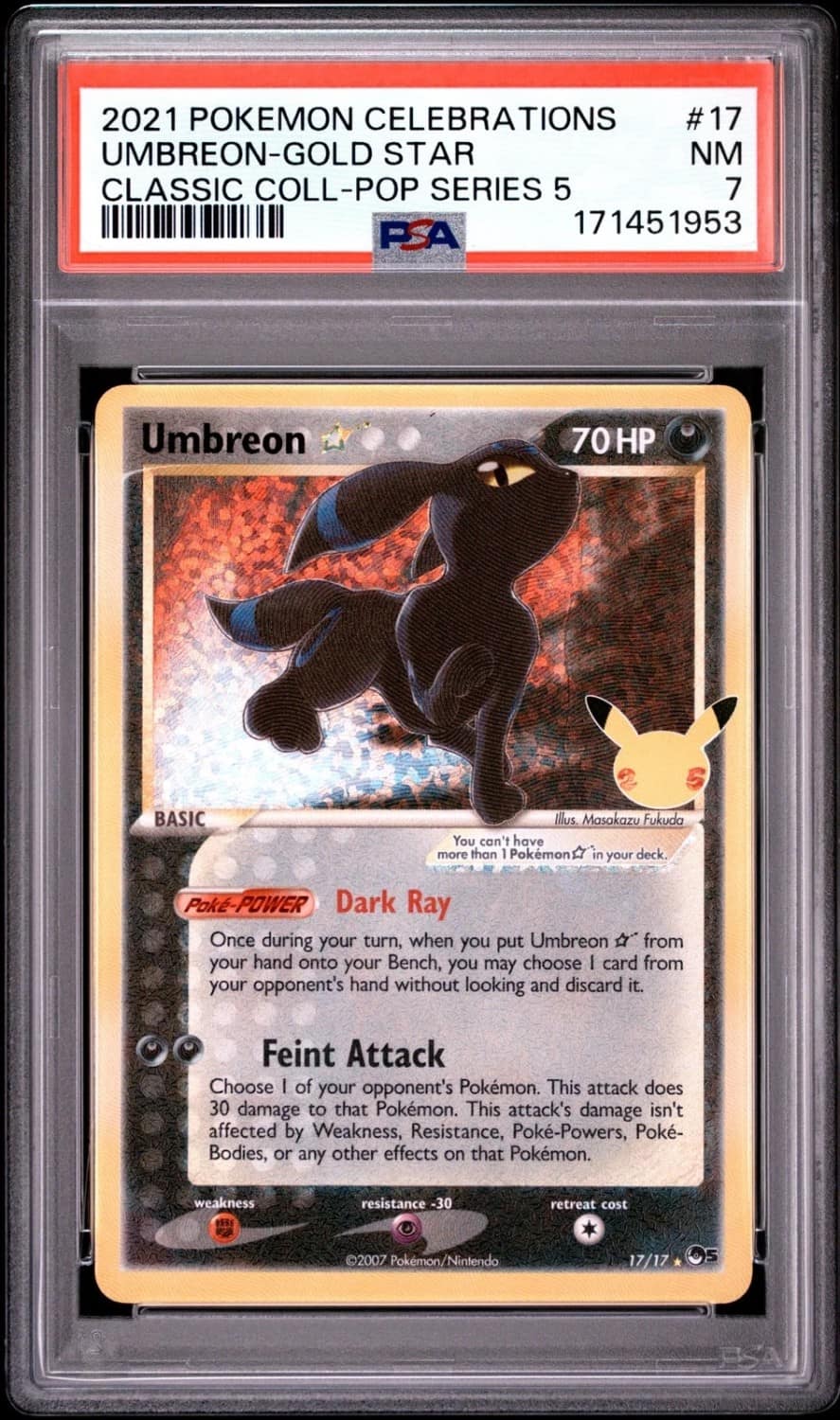 Umbreon-Gold Star