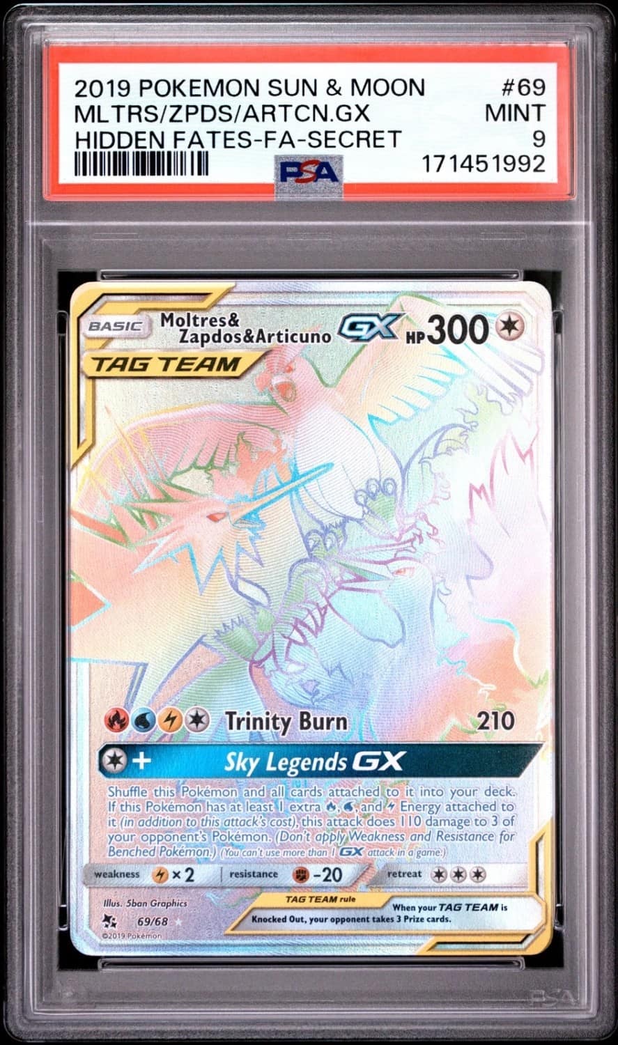 Moltres & Zapdos & Articuno Gx