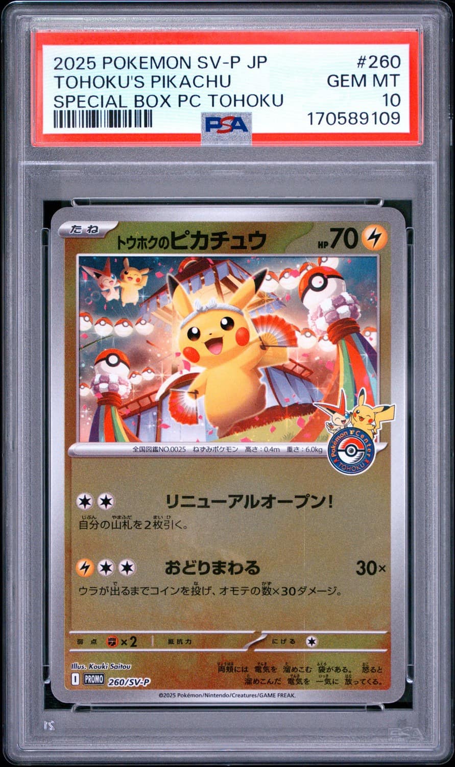 Tohoku'S Pikachu