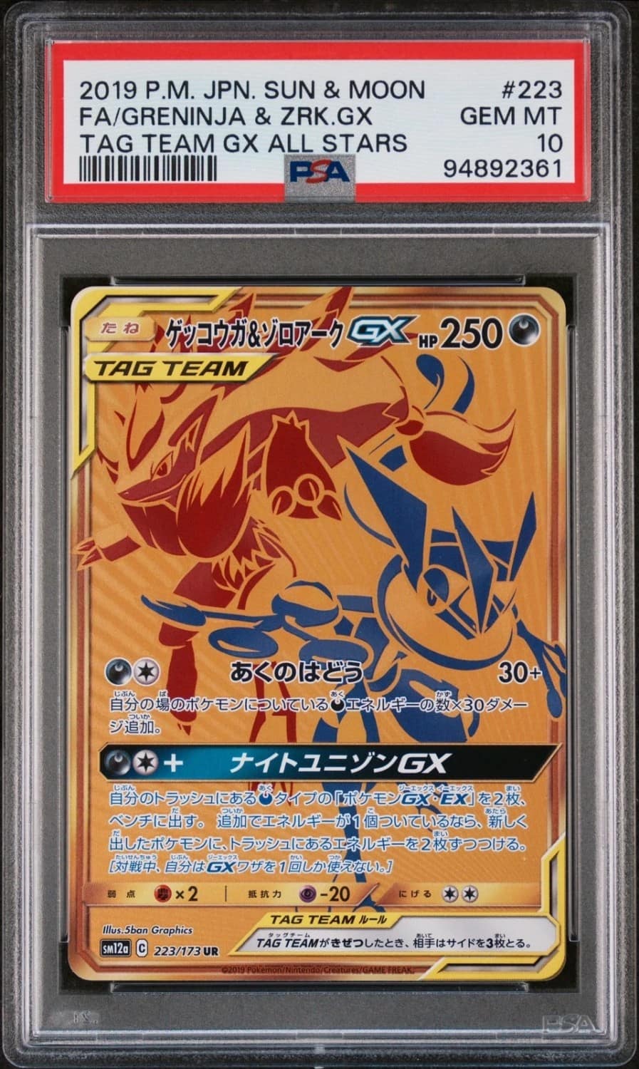 Greninja & Zoroark Gx