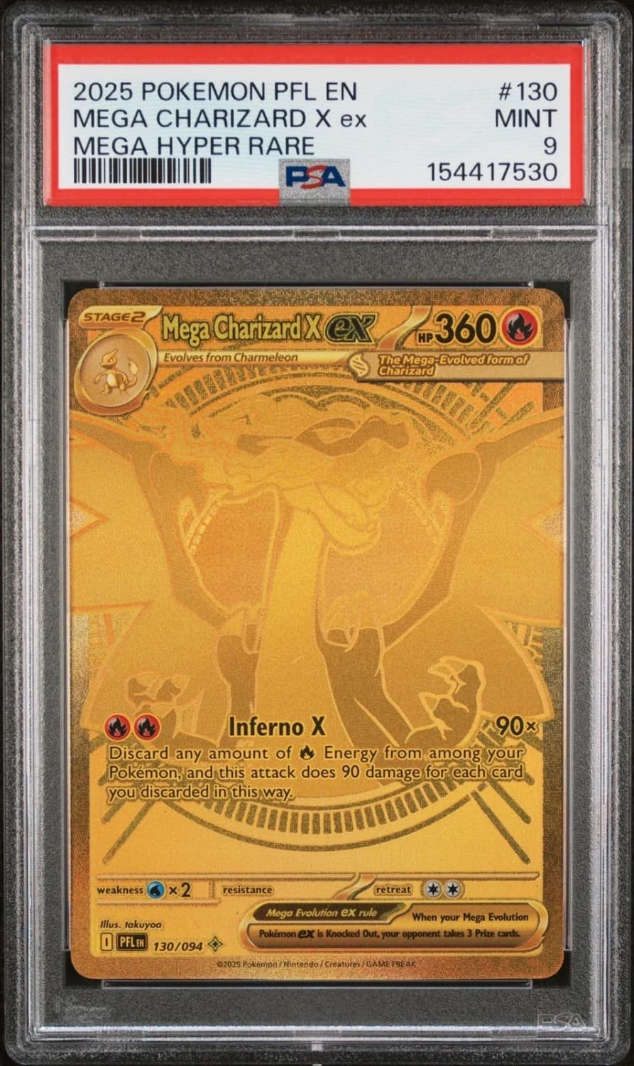 Mega Charizard X Ex