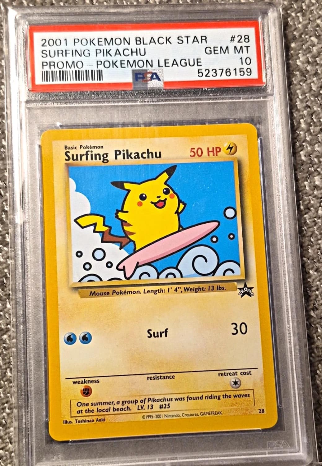 Surfing Pikachu
