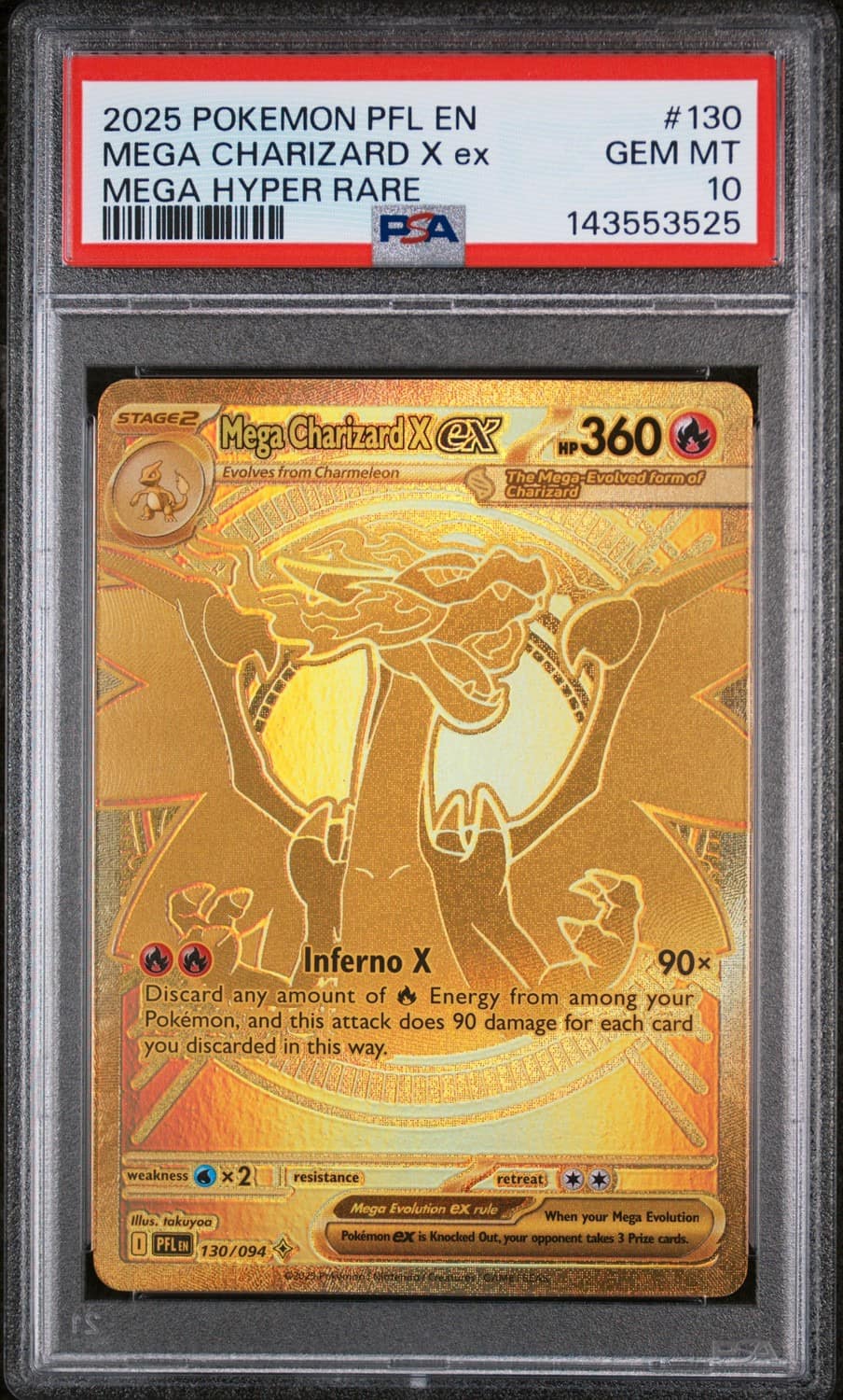 Mega Charizard X Ex