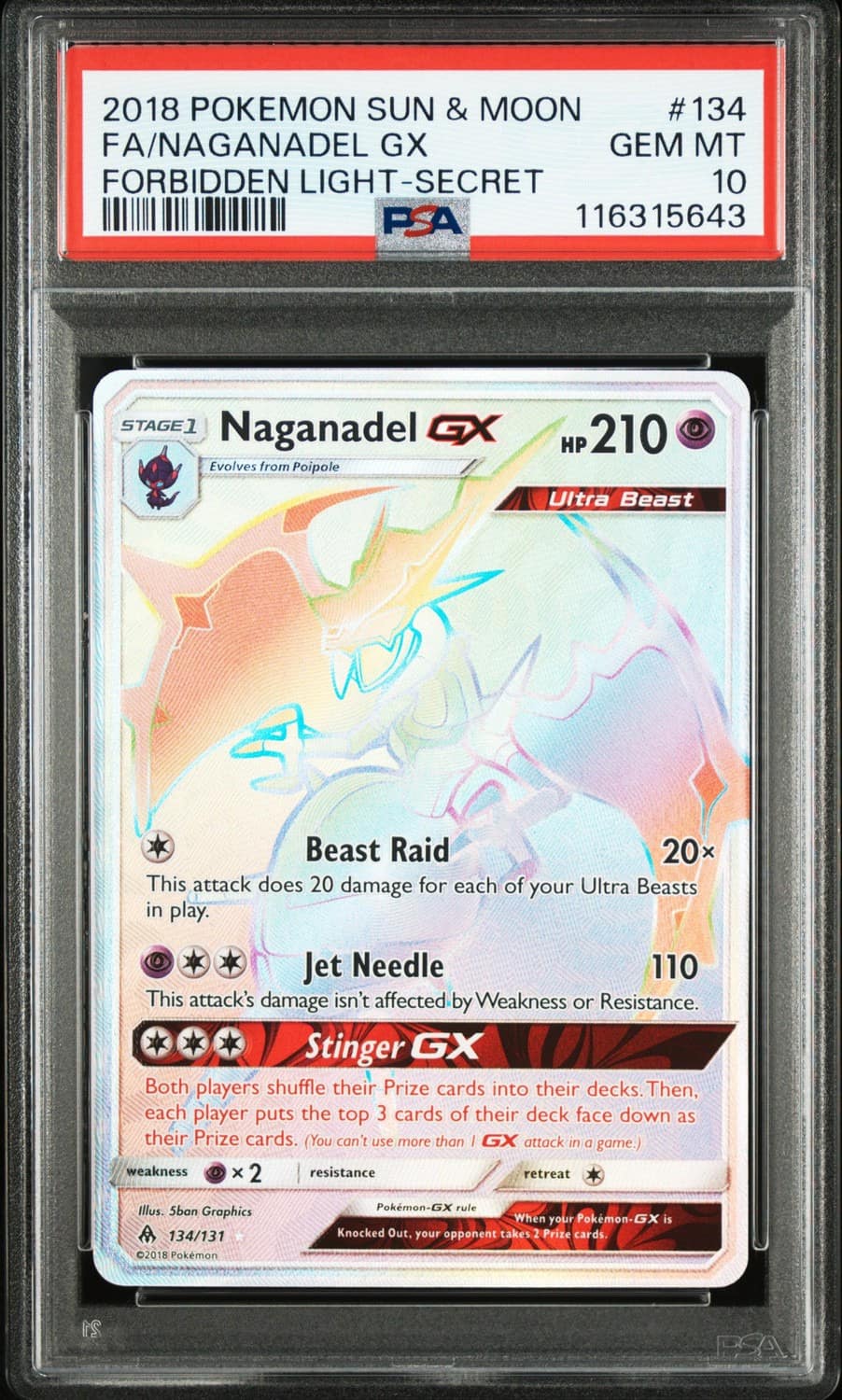 Naganadel Gx