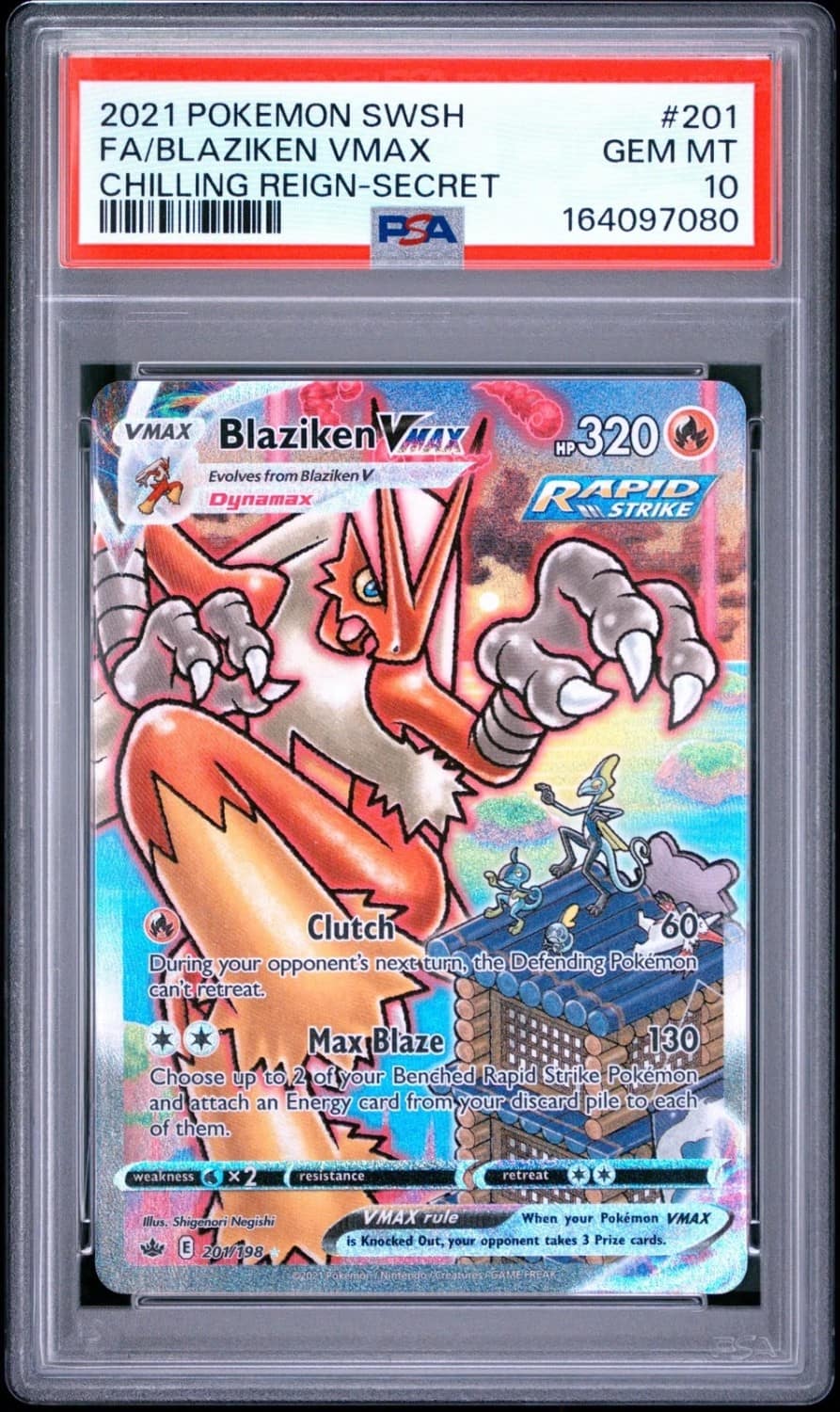 Blaziken Vmax