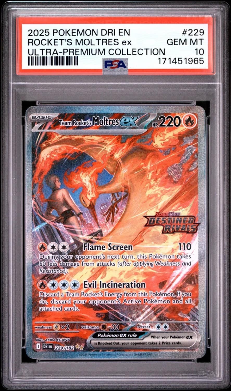 Rocket'S Moltres Ex