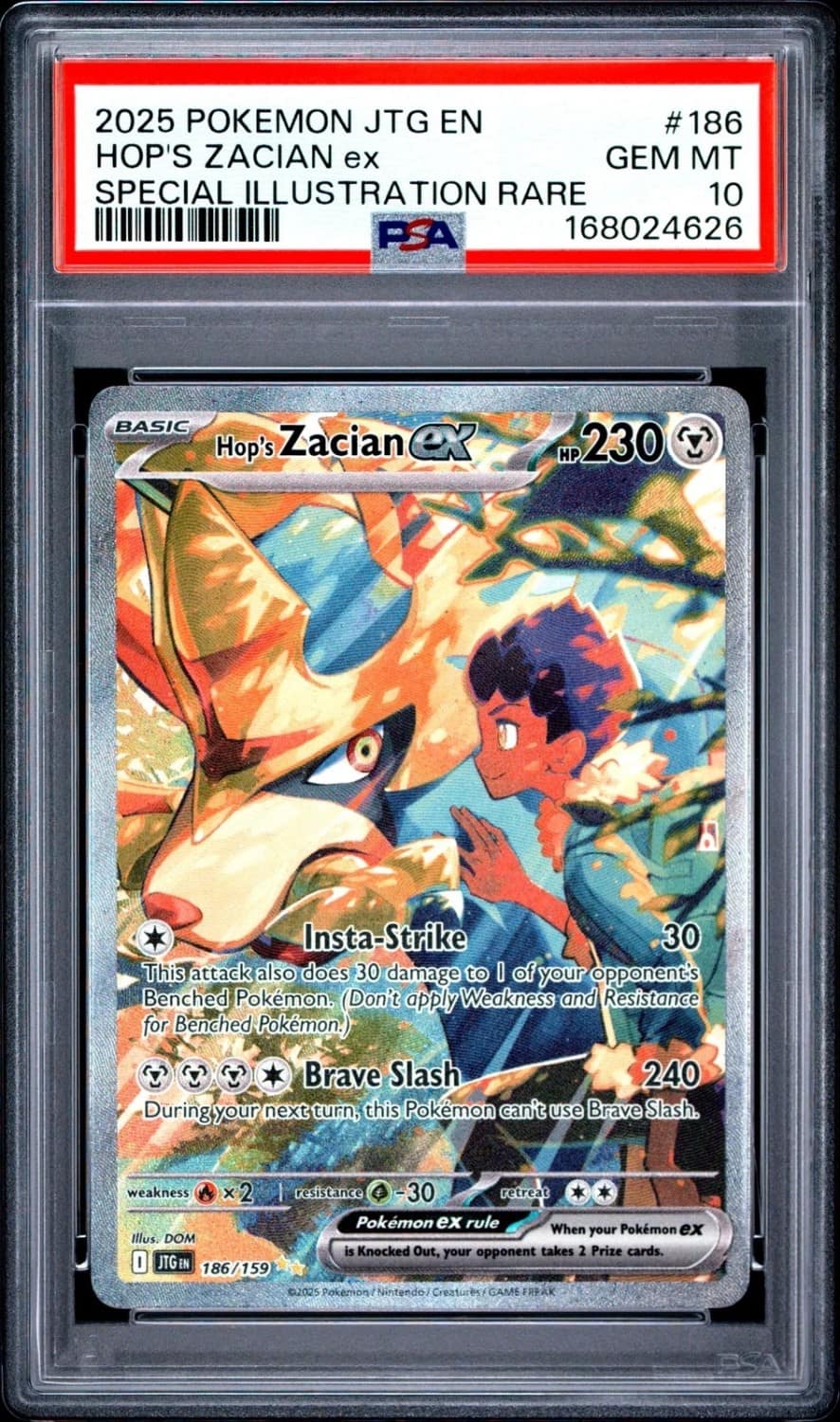 Hop'S Zacian Ex