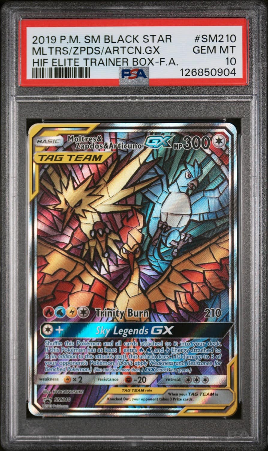Moltres & Zapdos & Articuno Gx