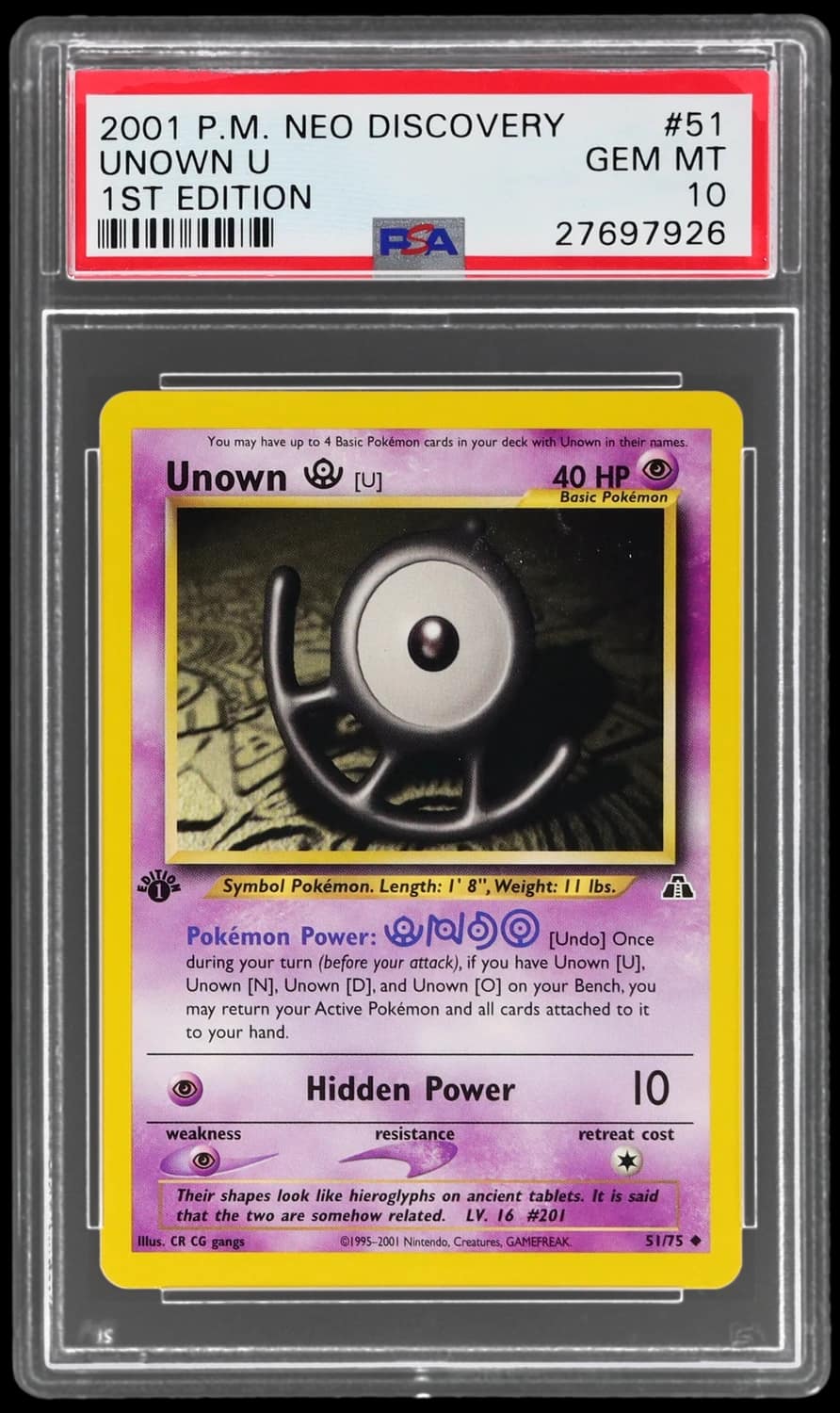 Unown U