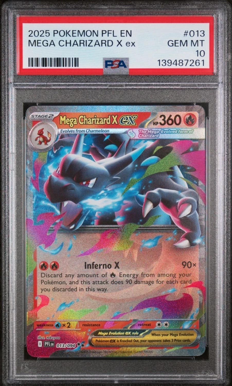 Mega Charizard X Ex