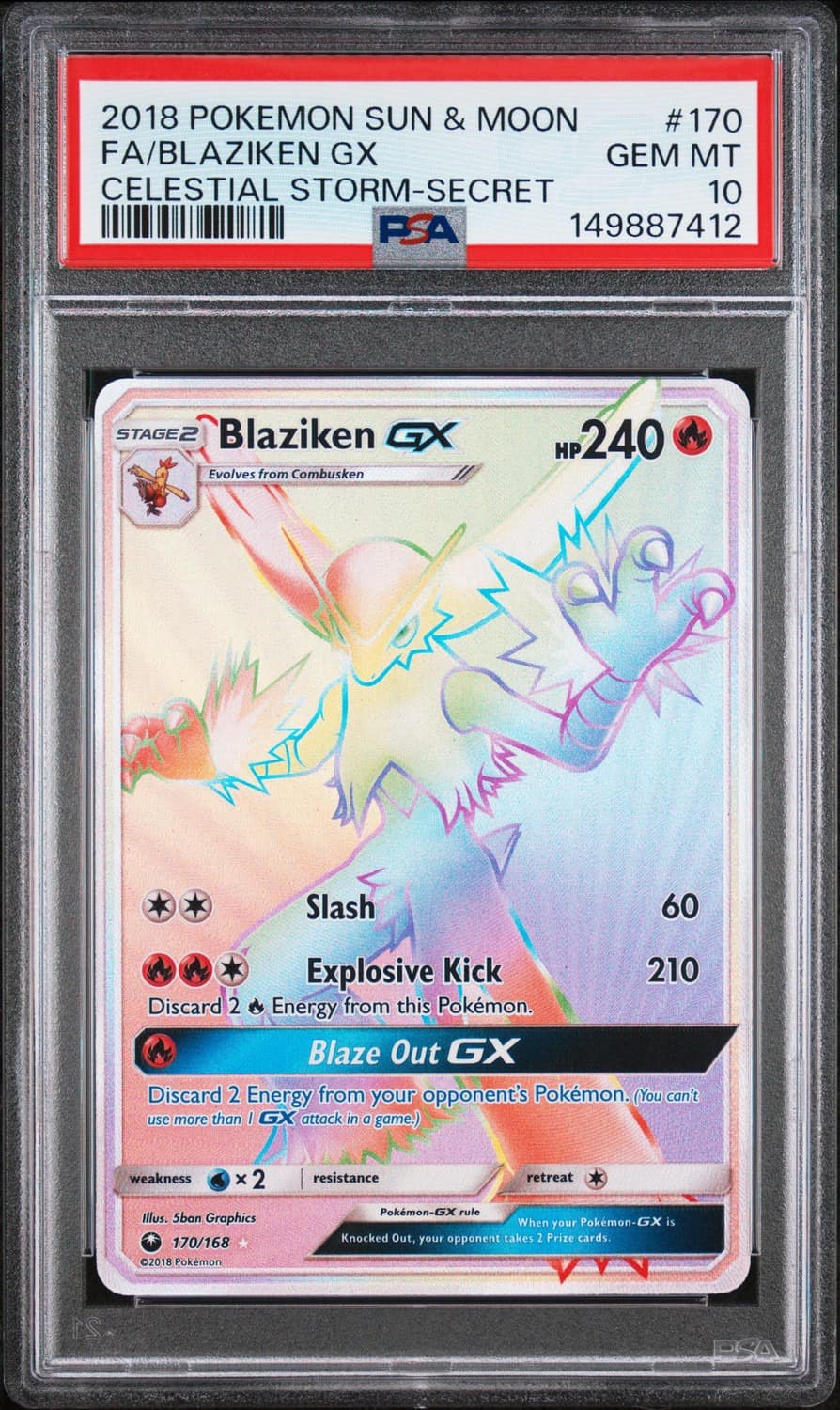 Blaziken Gx