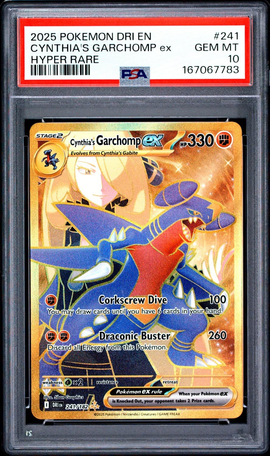 Cynthia'S Garchomp Ex