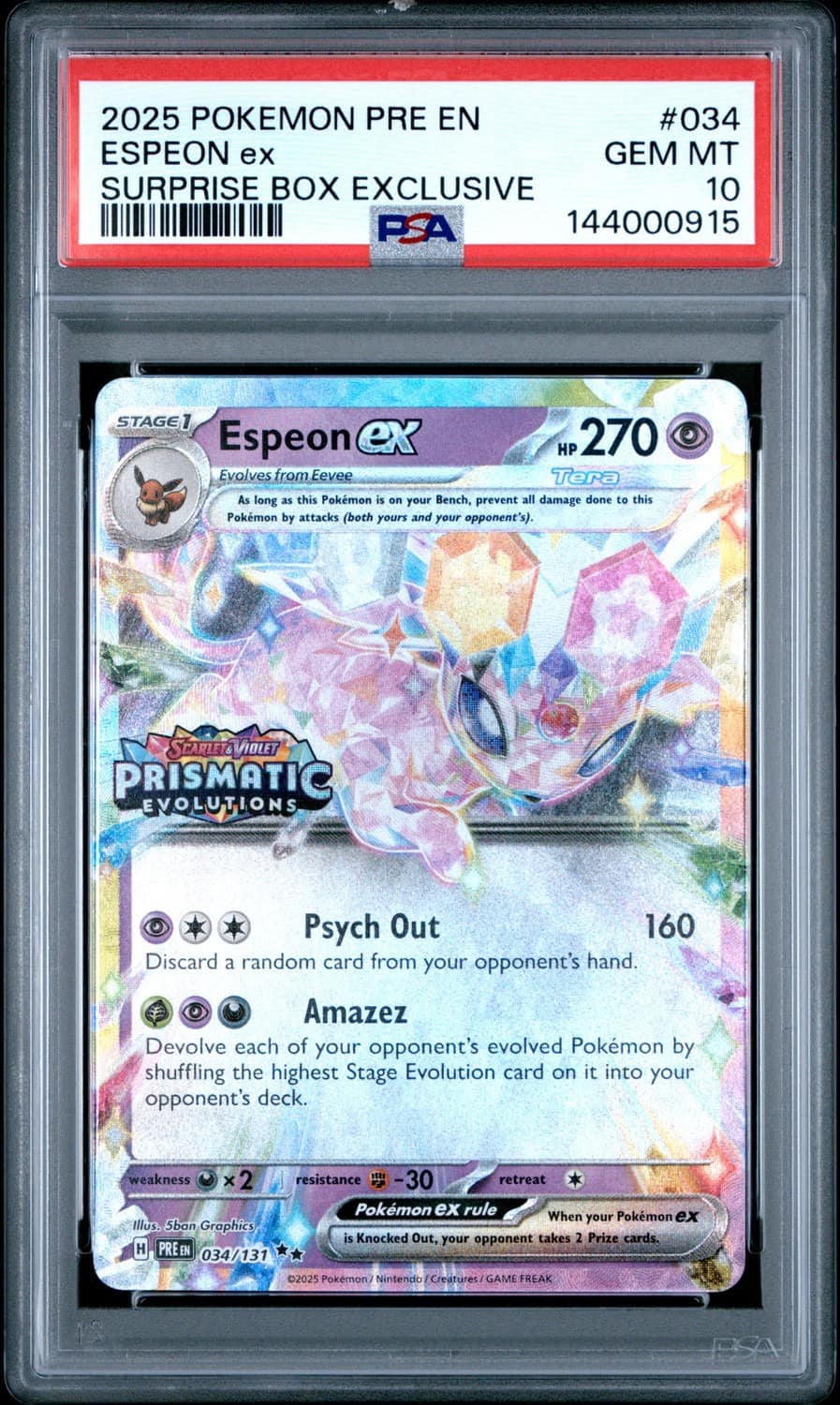Espeon Ex