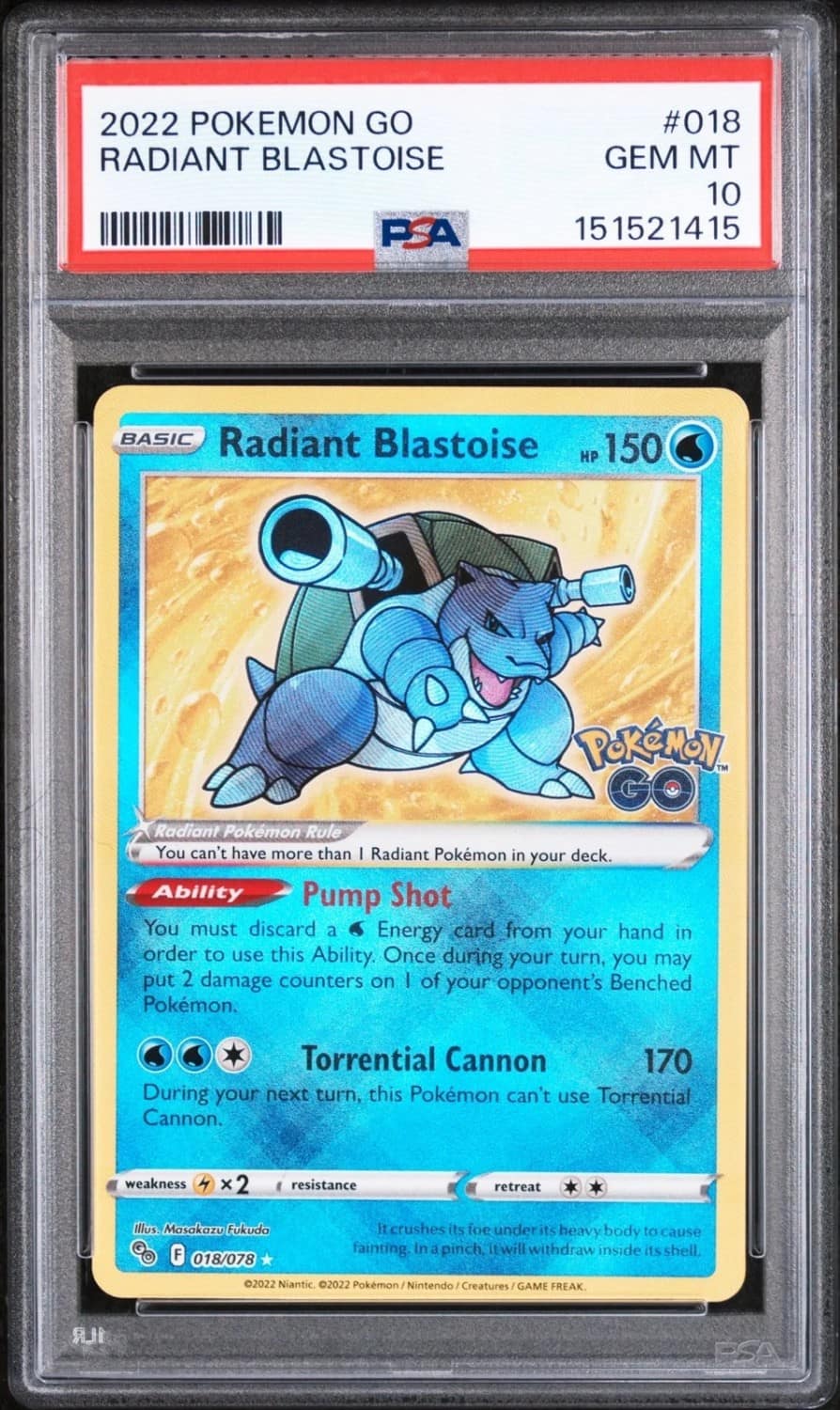 Radiant Blastoise