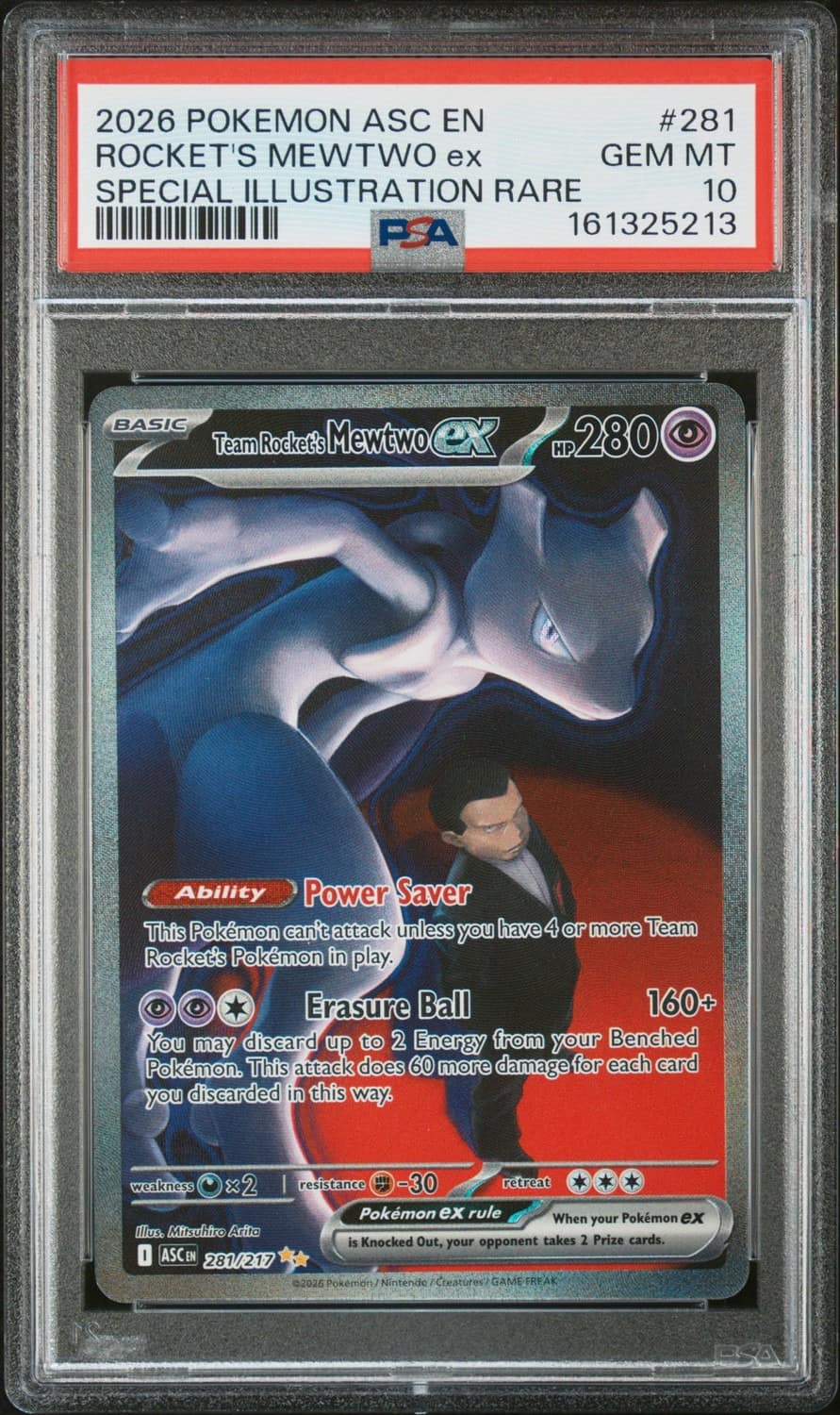 Rocket'S Mewtwo Ex