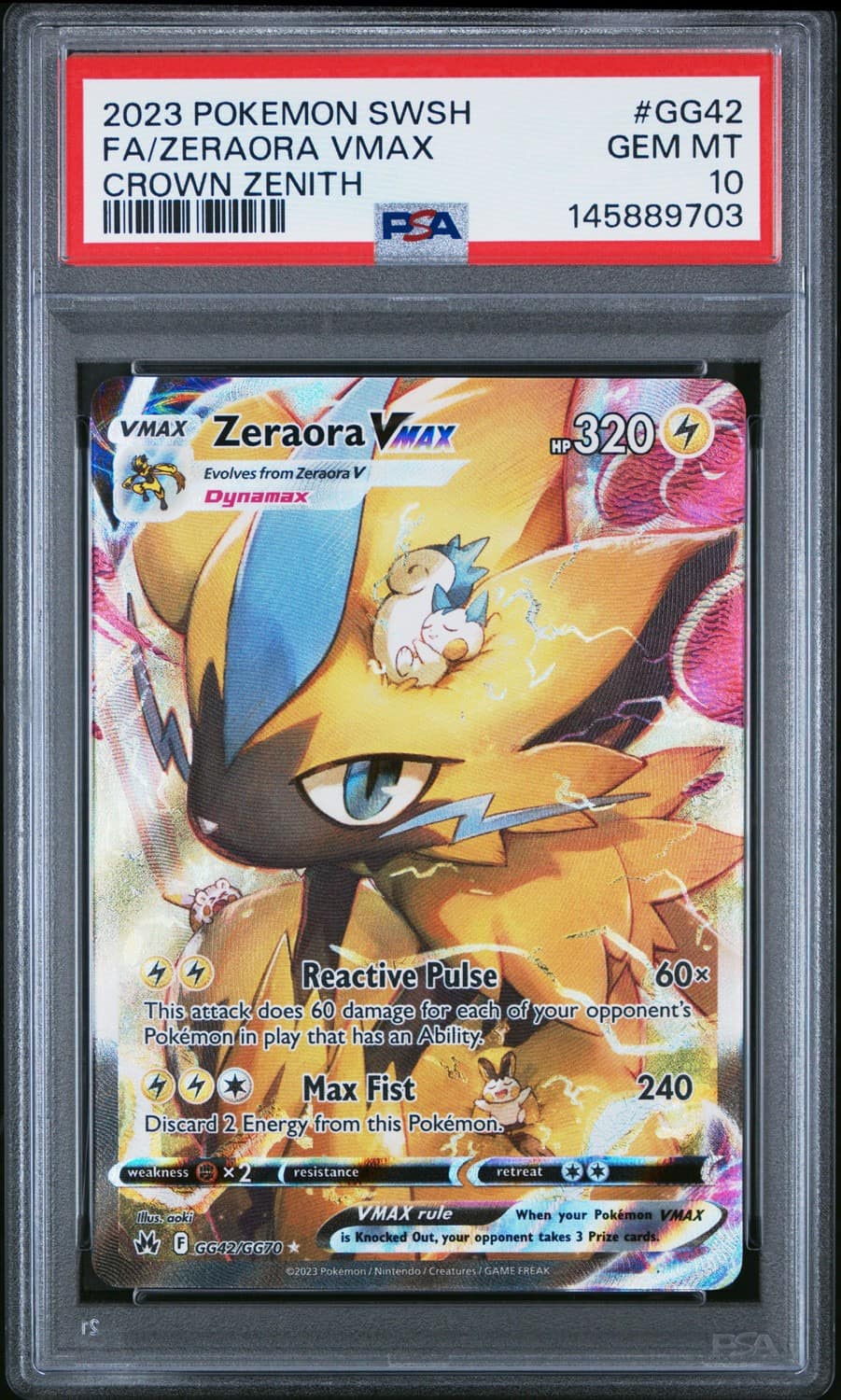 Zeraora Vmax