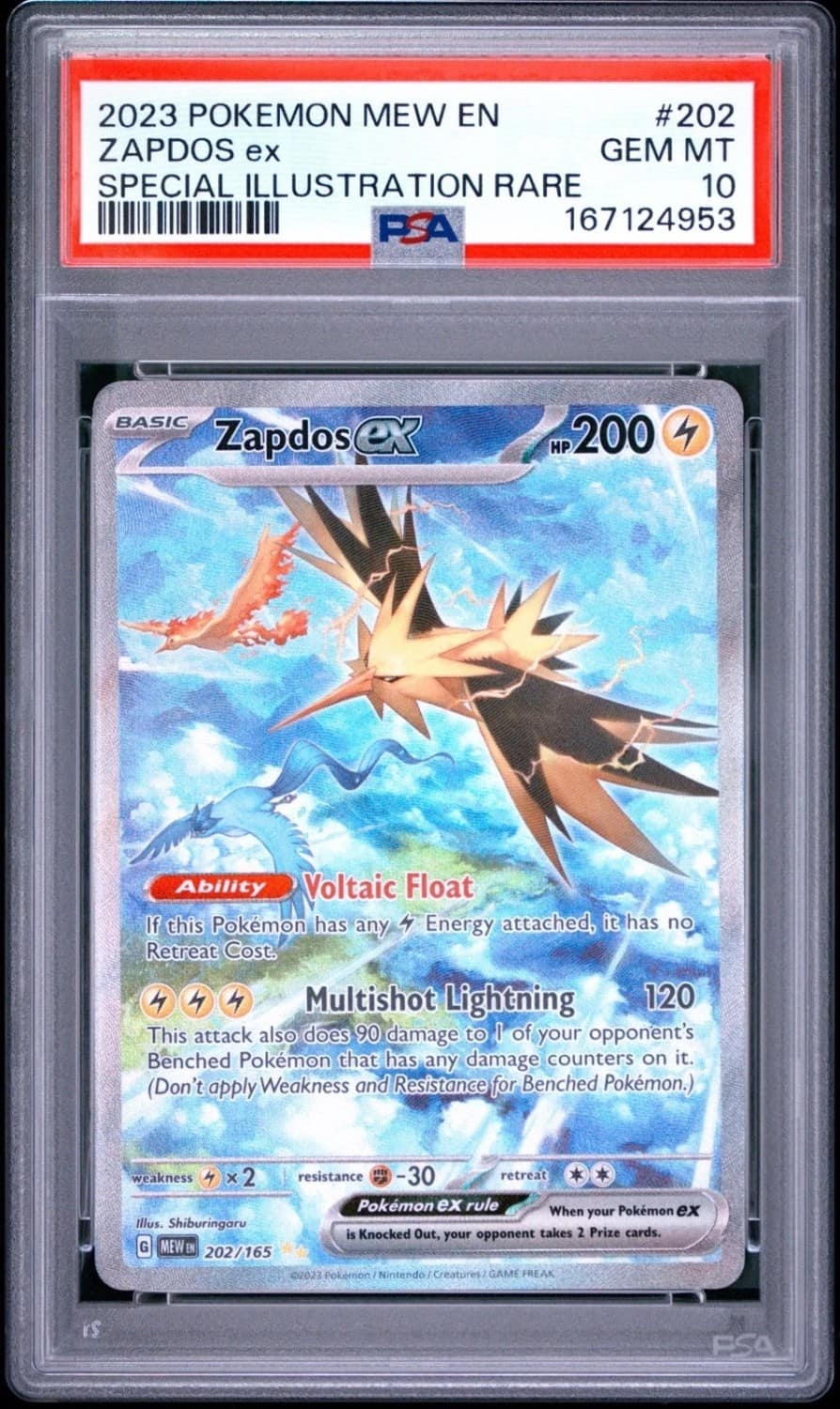 Zapdos Ex