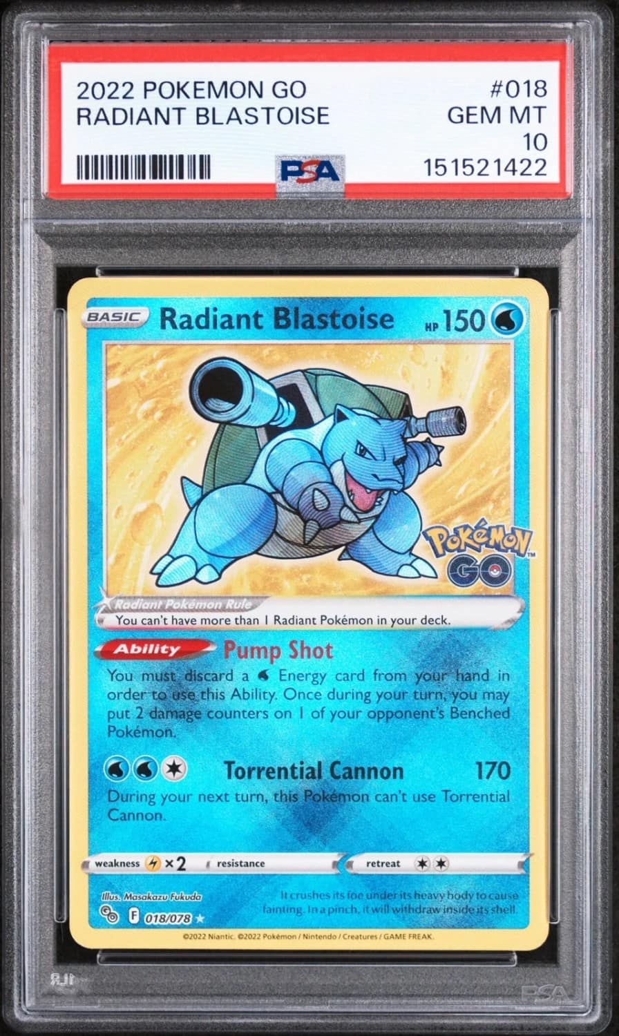 Radiant Blastoise