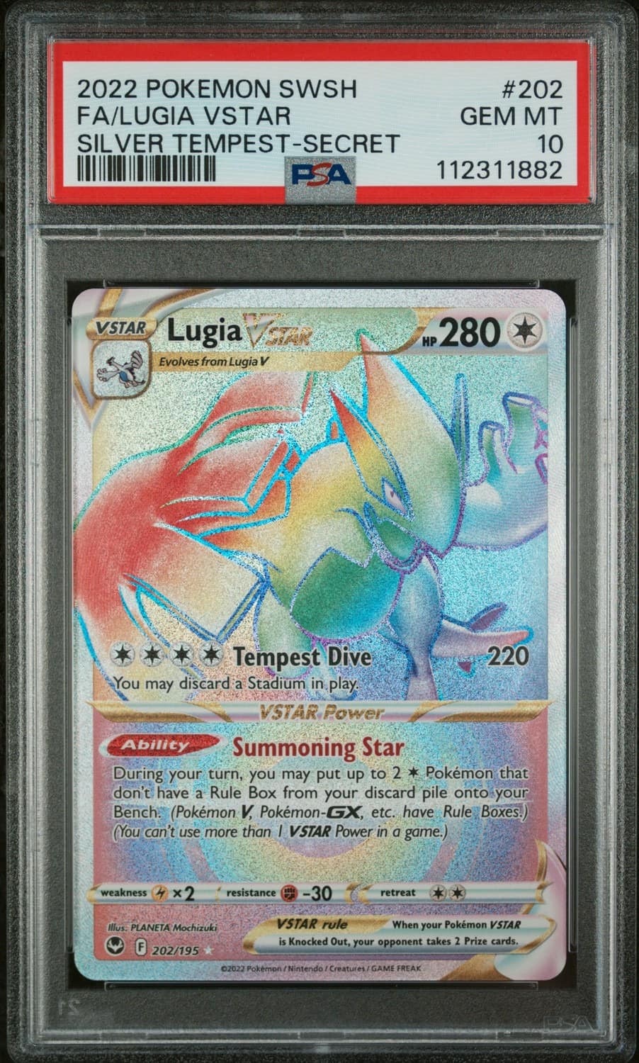 Lugia Vstar